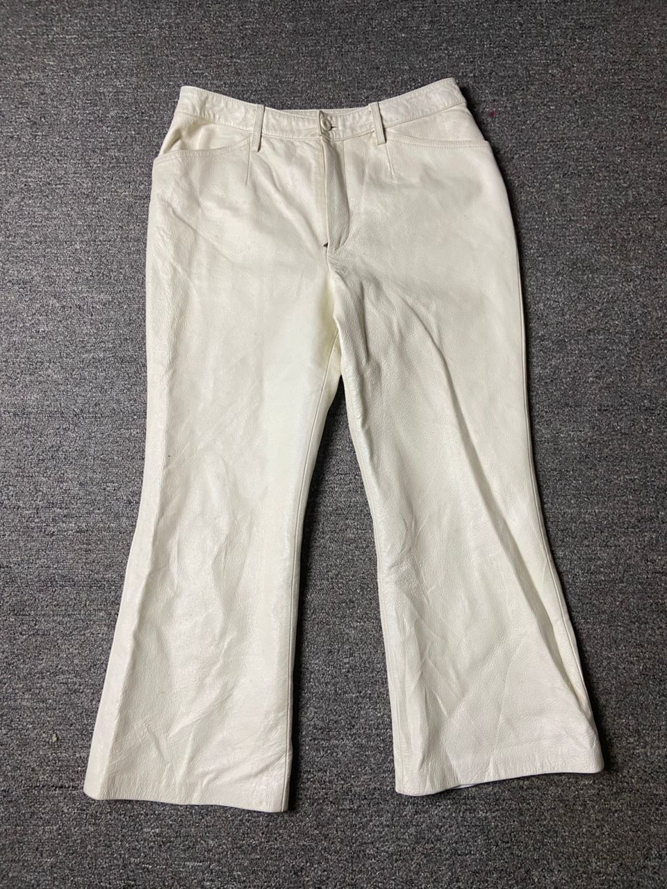 Japanese Brand Captious Person Tokyo Leather Pants (174) Size US 27 - 1 Thumbnail