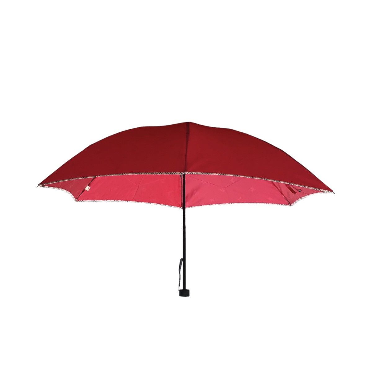 Burberry Burberry London Reflective Sun-Proof Compact Travel Umbrella Size ONE SIZE - 2 Thumbnail