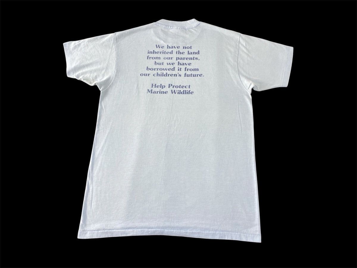 Hanes Vintage 90s Hanes Nuevo State Reserved Printed Tee T-shirt Size US M / EU 48-50 / 2 - 2 Thumbnail