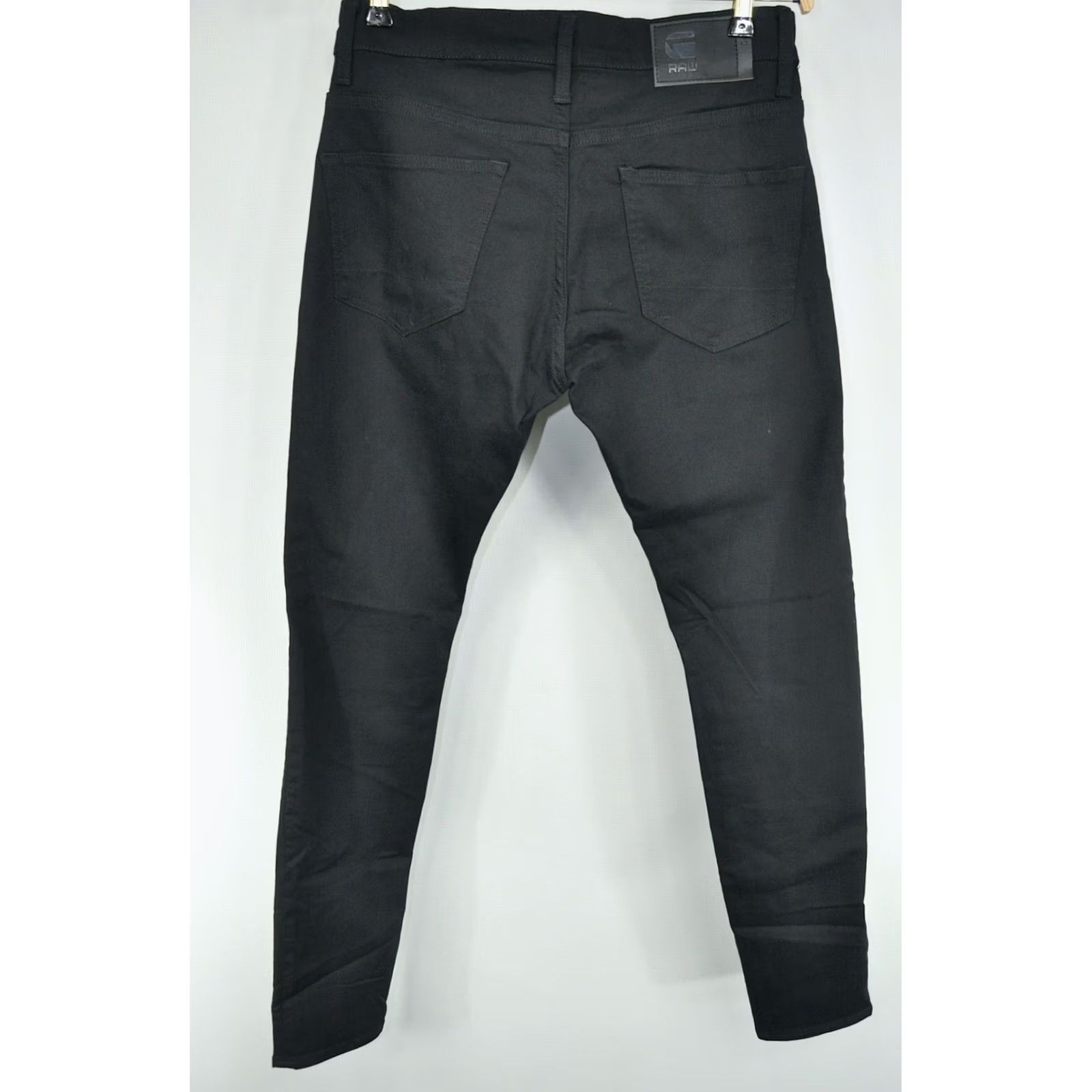 G-Star G-Star 3301 Deconstructed Skinny Art Jeans Waist W31/L32 Black Mens Regular Jeans Size US 31 - 2 Thumbnail