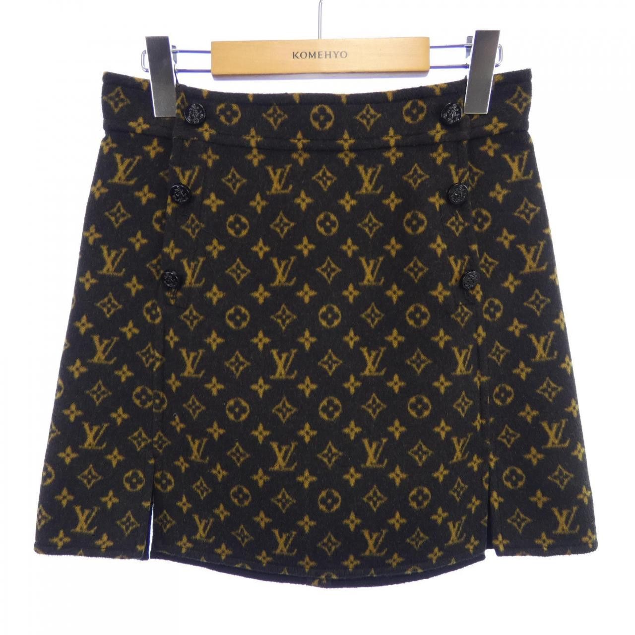 Louis Vuitton Louis Vuitton Louis Vuitton Skirt Textile Skirts FHSK08QS3 DUTY FREE for USA Size ONE SIZE - 1 Thumbnail
