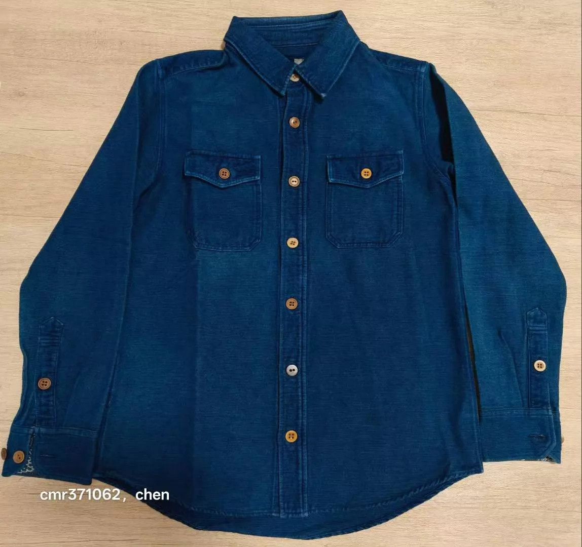 Visvim VISVIM 15 ICT FLANNEL 9+ indigo 1 Vintage Kofu Size US S / EU 44-46 / 1 - 1 Thumbnail
