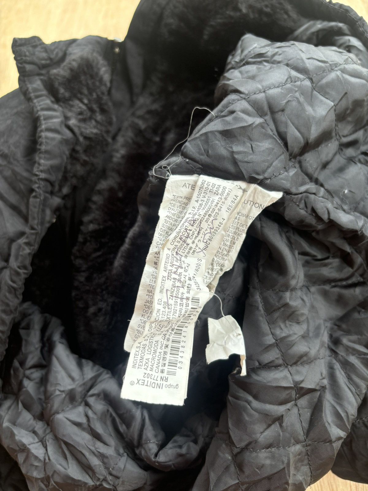 If Six Was Nine × Japanese Brand × Le Grande Bleu (L.G.B.) Fur Jacket Zara Woman Black Ifsixwasnine Lgb Style Size M / US 6-8 / IT 42-44 - 9 Thumbnail