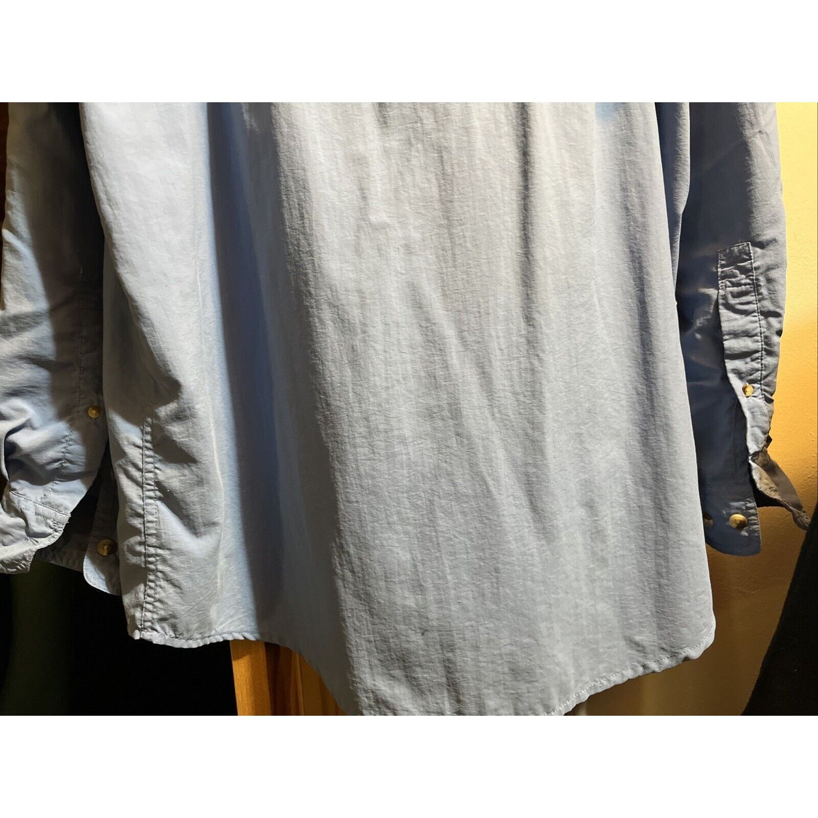 Other World Wide Sportsman Shirt Men’s LT Blue LS Vented Fishing Size US L / EU 52-54 / 3 - 12 Thumbnail