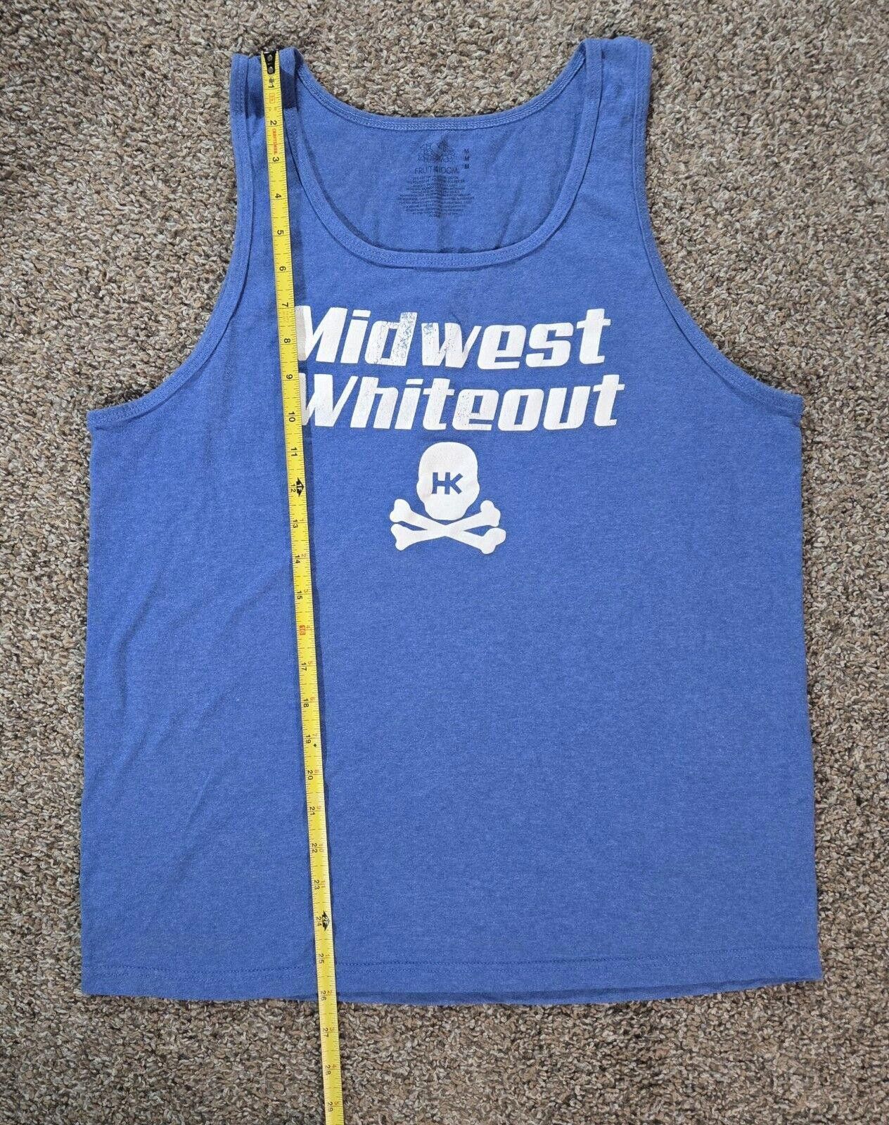 Fruit Of The Loom Blue HK Midwest Whiteout Tank Top Fruit Of The Loom Size M Size US M / EU 48-50 / 2 - 4 Thumbnail