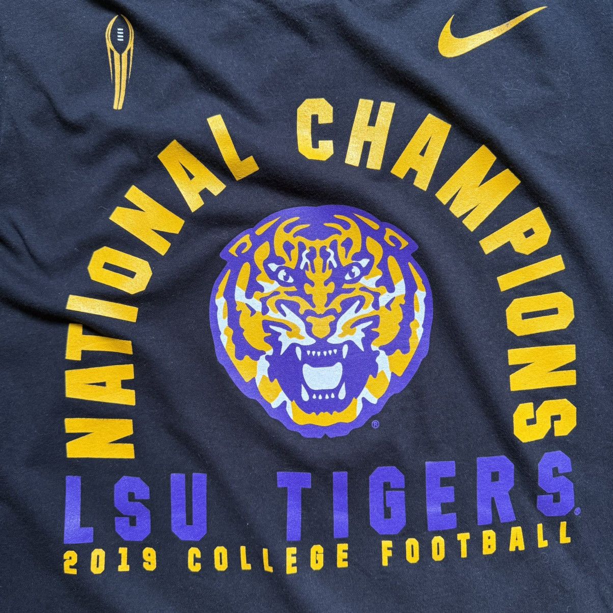 Nike LSU Tigers 2019 National Champions T-Shirt Size US M / EU 48-50 / 2 - 4 Thumbnail