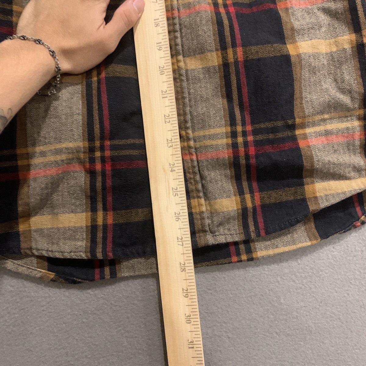 Orvis Orvis Mens Heavyweight Plaid Flannel Shirt Medium Cotton Size US M / EU 48-50 / 2 - 16 Thumbnail