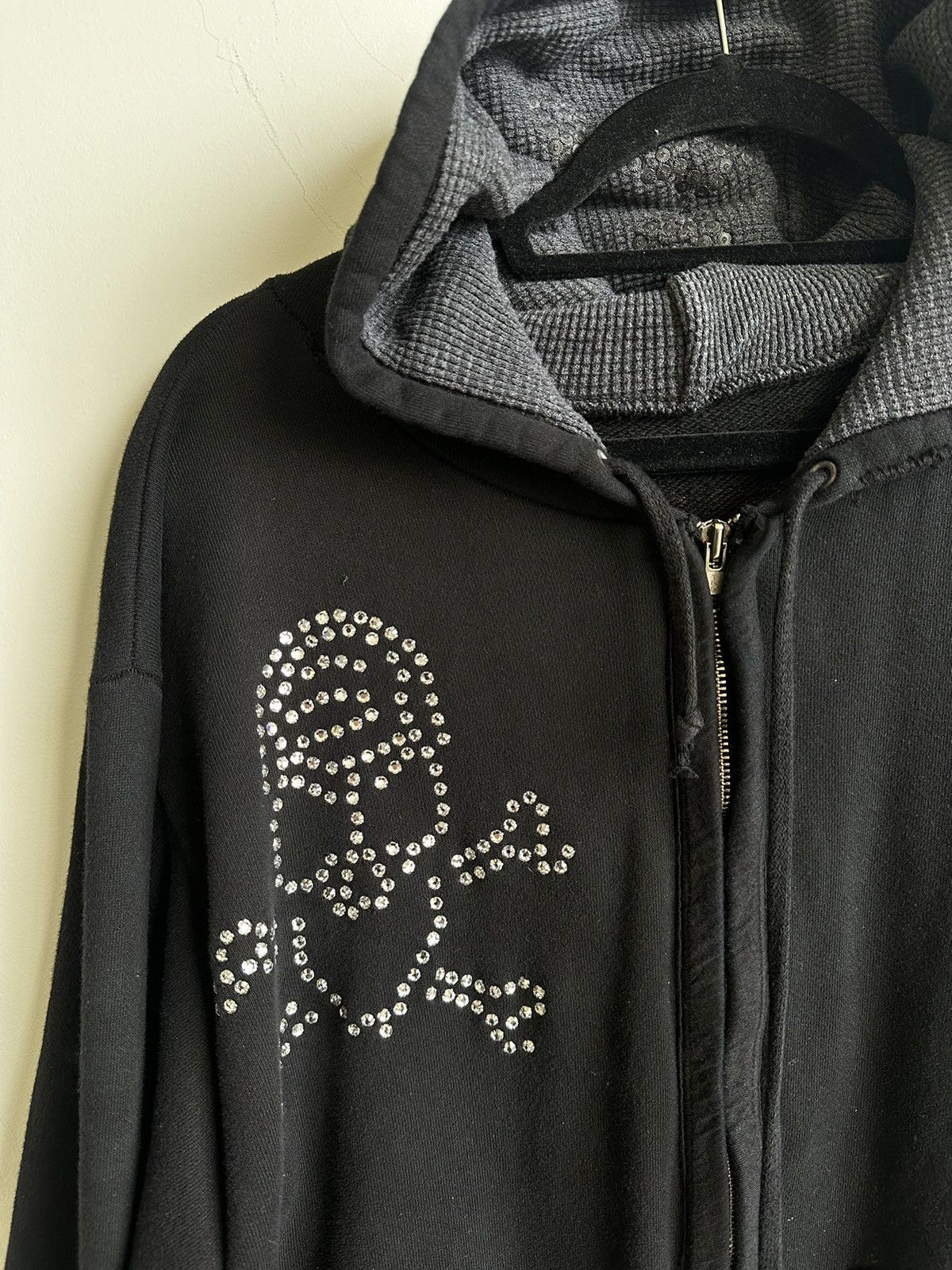 The Great China Wall Black Great China Wall Hand Studded Skull Hoodie Size US L / EU 52-54 / 3 - 2 Thumbnail