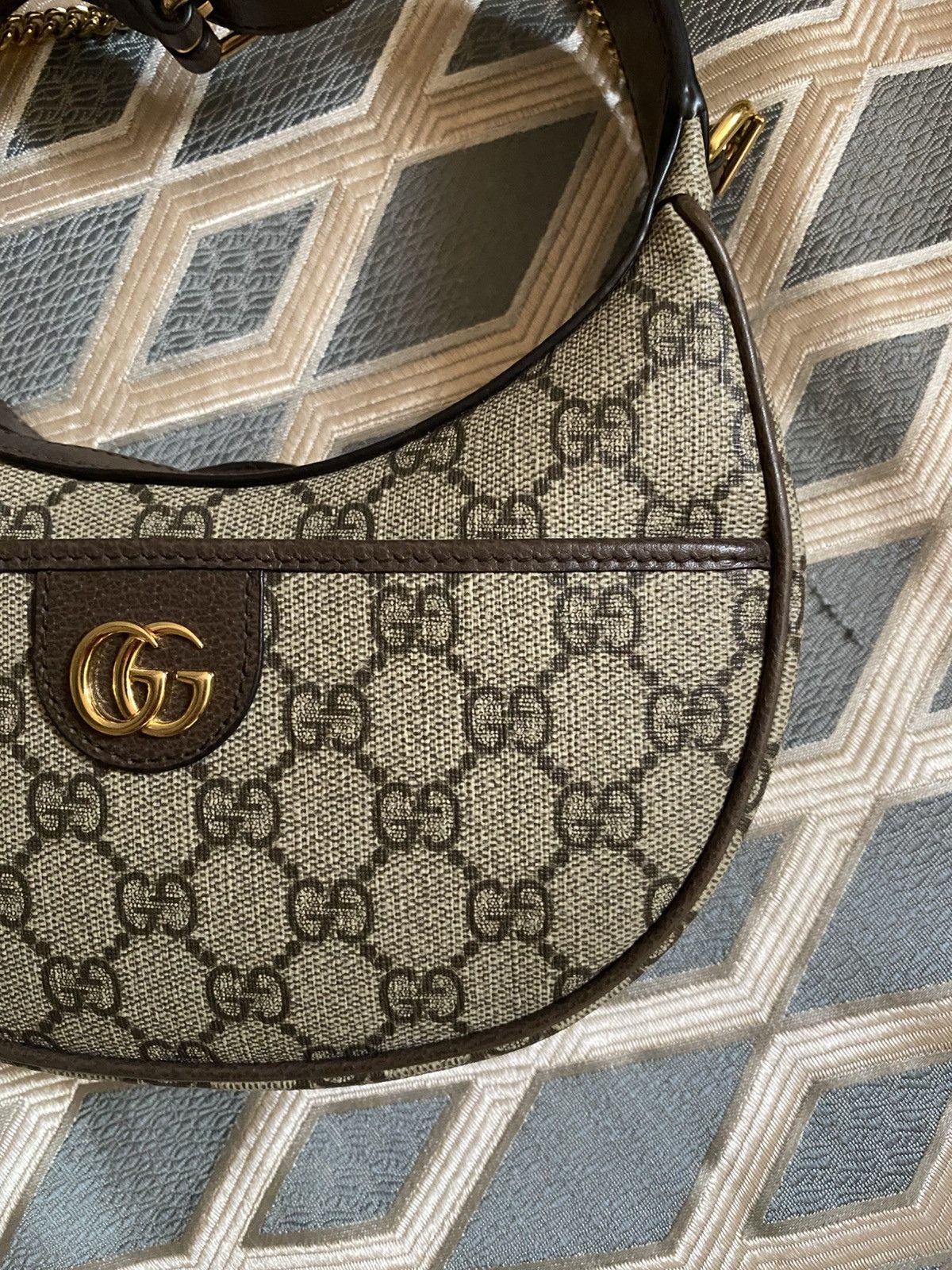 Gucci Gucci mini sac porté épaule Ophidia GG Size ONE SIZE - 5 Thumbnail