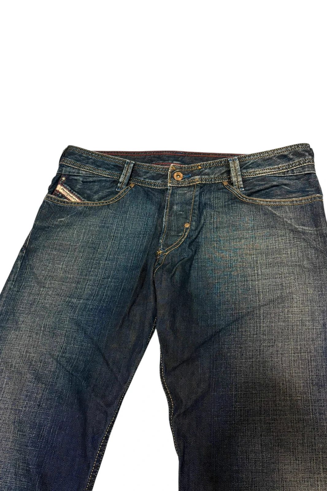 Diesel Japanese Diesel Slammer jeans with leather zips & embroidery Size US 34 / EU 50 - 4 Thumbnail