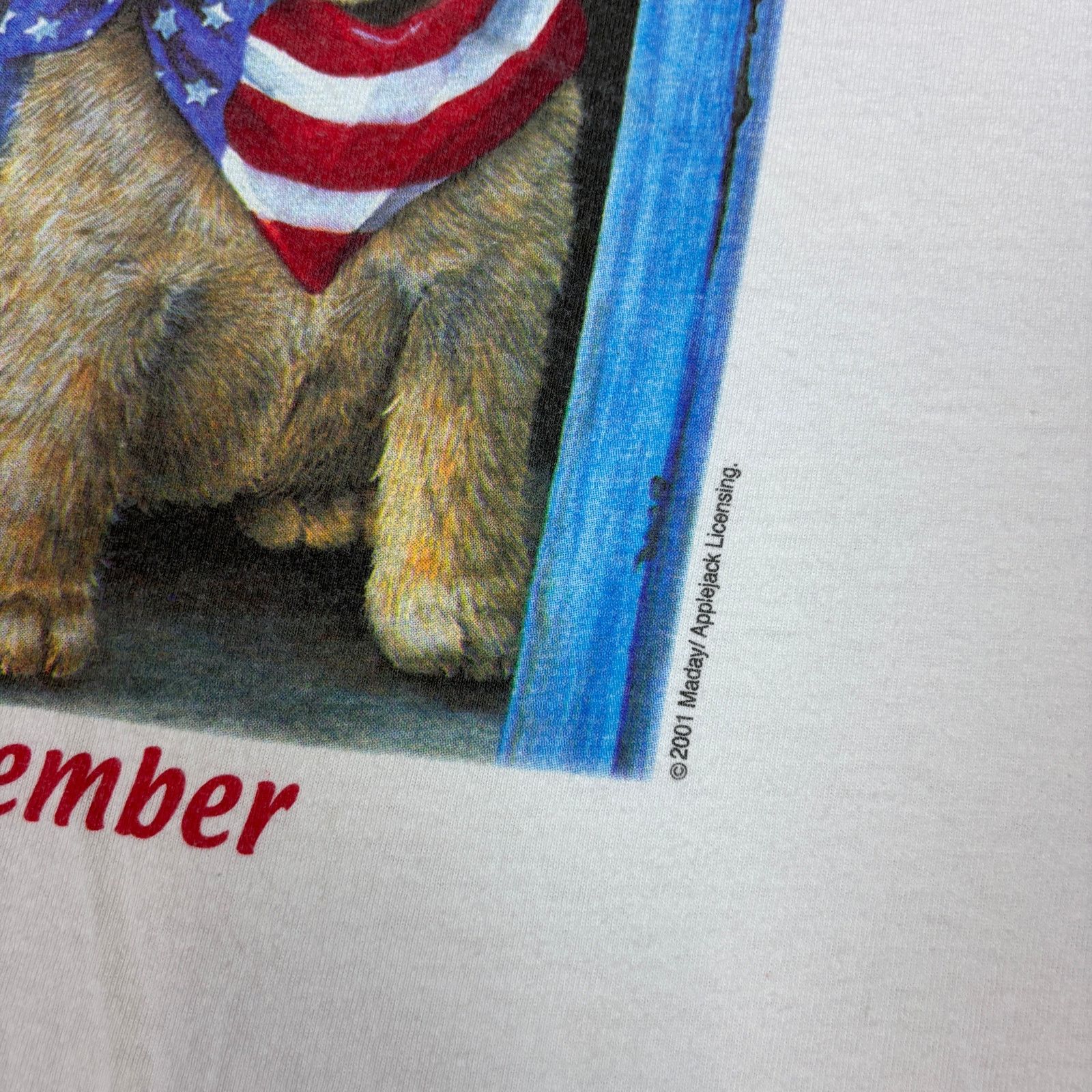 Gildan × Vintage Vintage 2001 Humane Society Member Dog Tee Shirt Men's Large Size US L / EU 52-54 / 3 - 3 Thumbnail