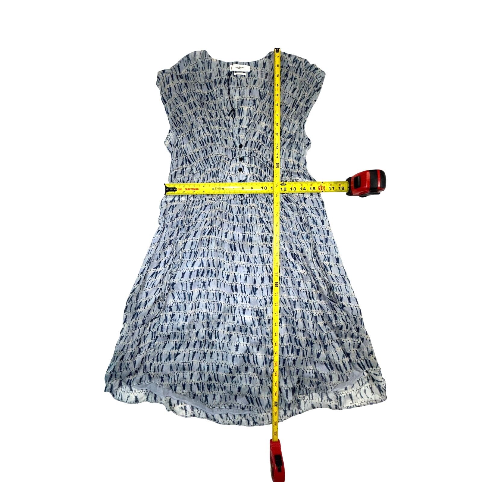 Isabel Marant Isabel Marant Étoile Segun Tie-Waist Mini Dress Women's 8 Size M / US 6-8 / IT 42-44 - 7 Thumbnail