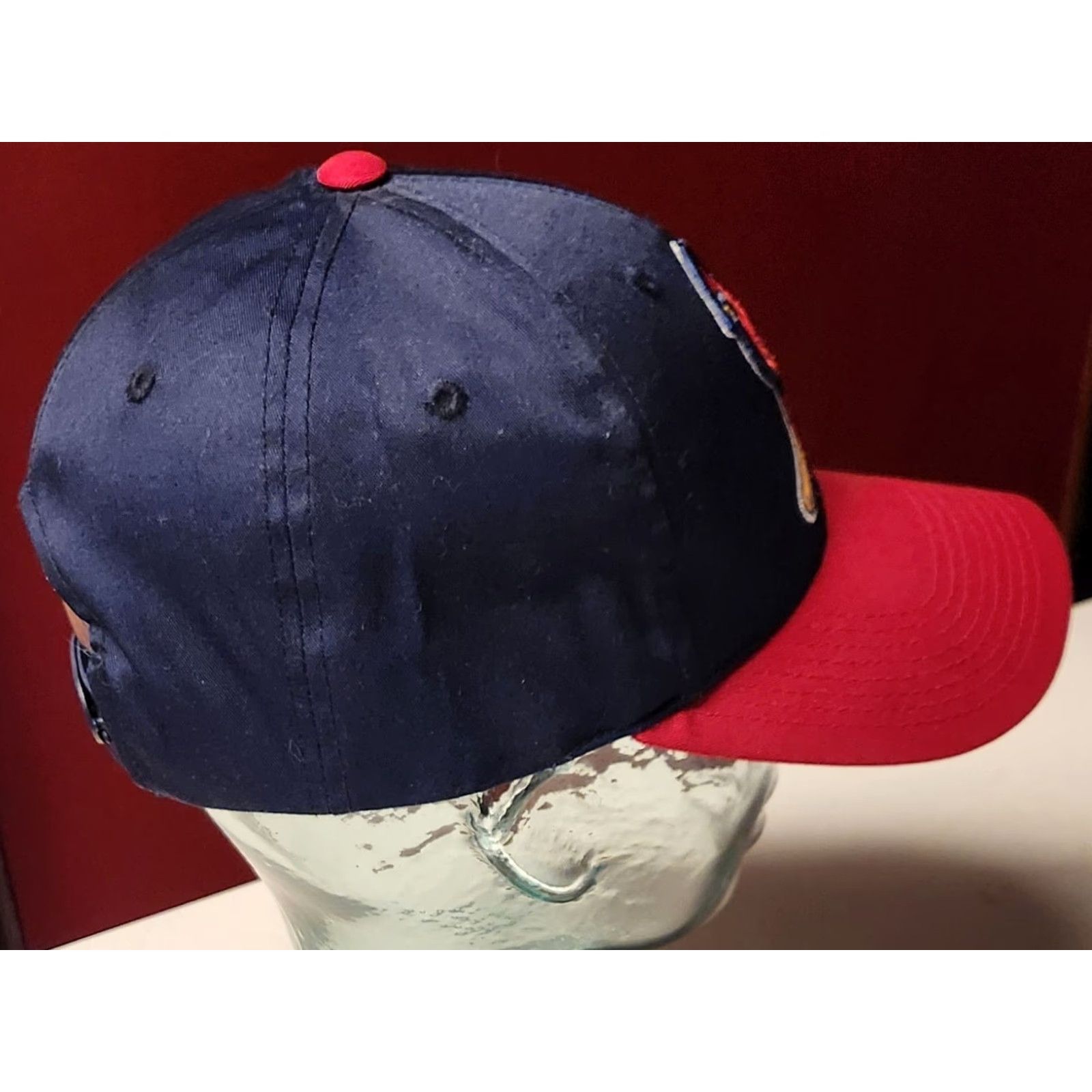 MLB VINTAGE St Louis Cardinals MLB Snapback Hat Cap Adult Adjustable Embroidered Blue Cotton Polyester Canvas Outdoor Cap Unisex Sports Size ONE SIZE - 4 Thumbnail