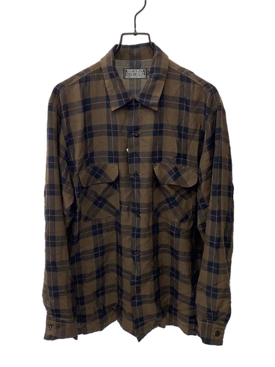 Hysteric Glamour Long Sleeve Shirt Black Check