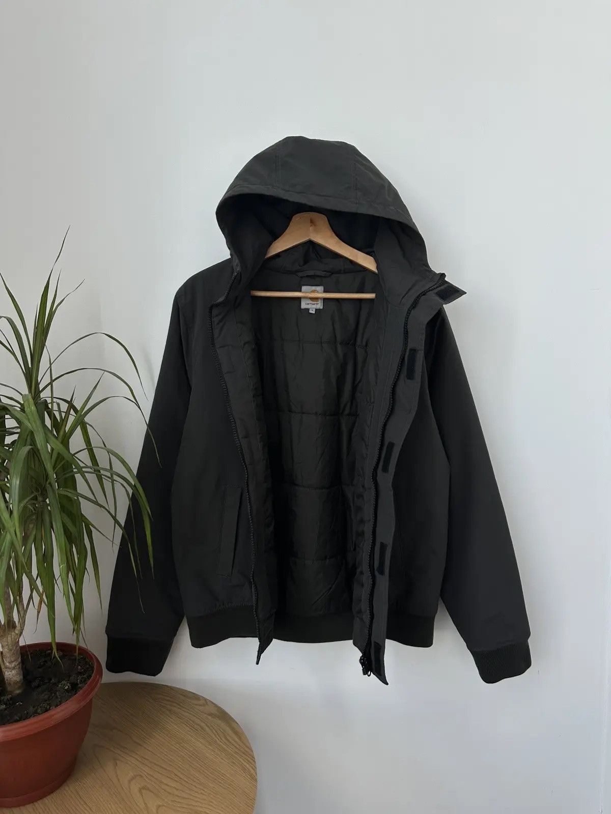 Carhartt Vintage Carhartt Big Logo Gray Jacket Size US L / EU 52-54 / 3 - 6 Thumbnail