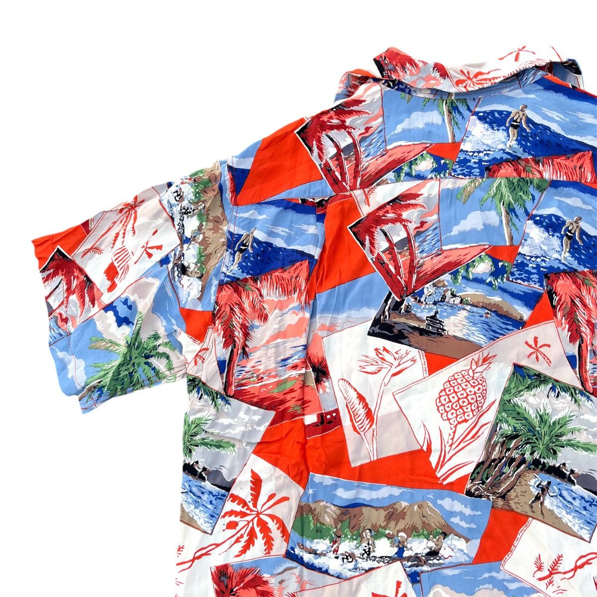 Sun Surf × Toyo Enterprises Vintage Sun Surf Open Collar Hawaiian Shirt Size US L / EU 52-54 / 3 - 8 Thumbnail
