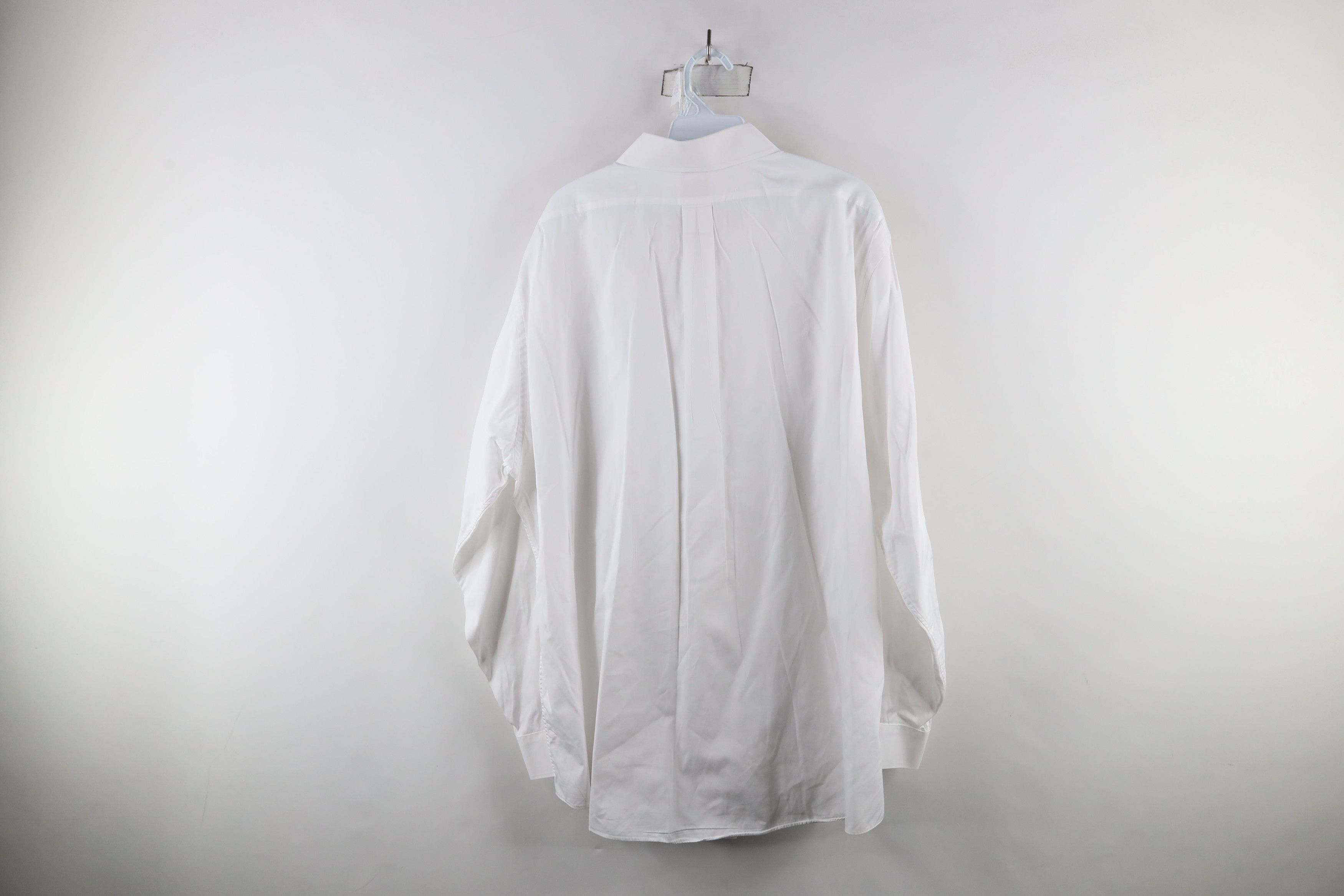 Brooks Brothers × Vintage Vintage 90s Brooks Brothers Fit Cotton Button Shirt White Size US L / EU 52-54 / 3 - 9 Thumbnail