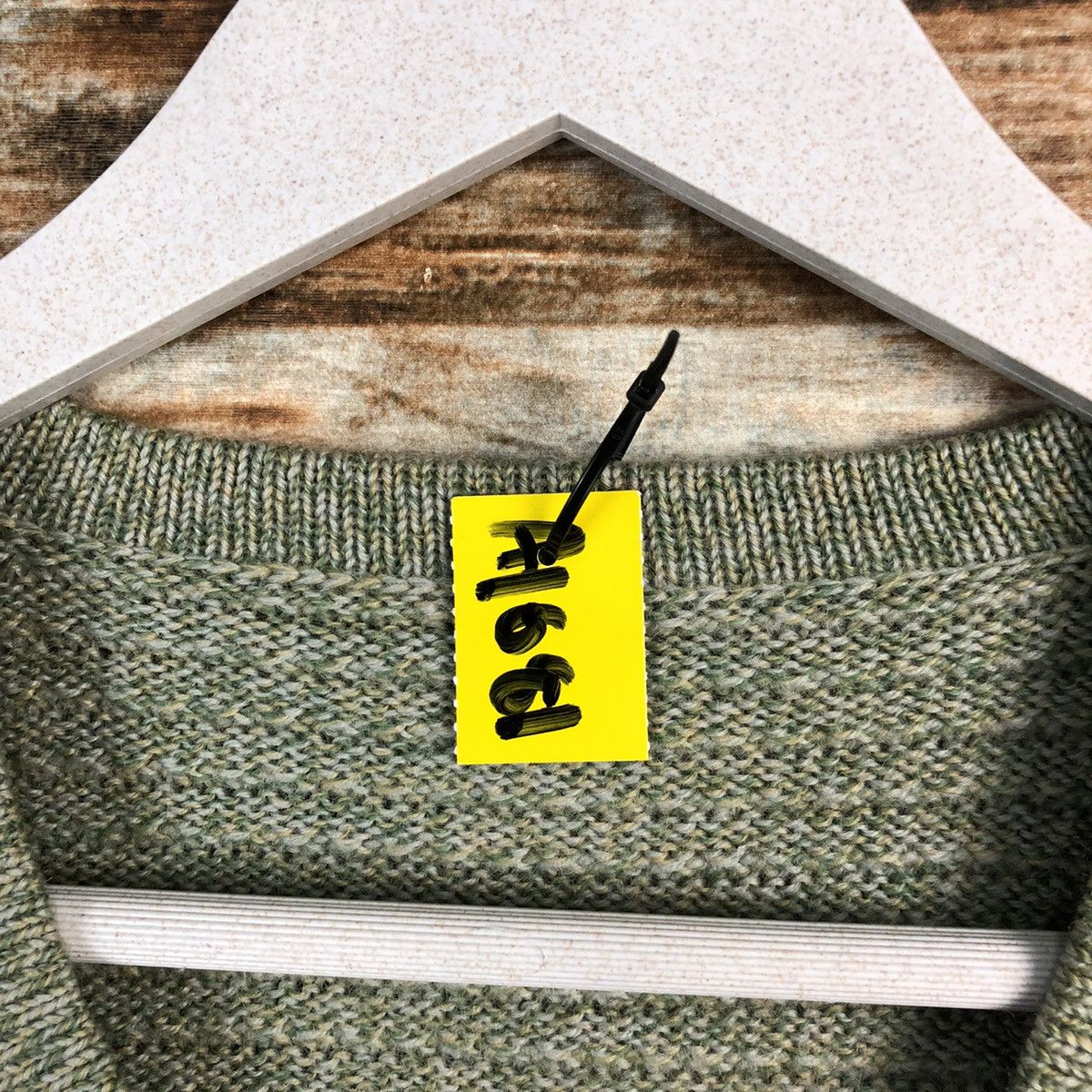 Homespun Knitwear × Japanese Brand Japanese Brand vintage Green Knitwear #A1681 Size S / US 4 / IT 40 - 9 Thumbnail