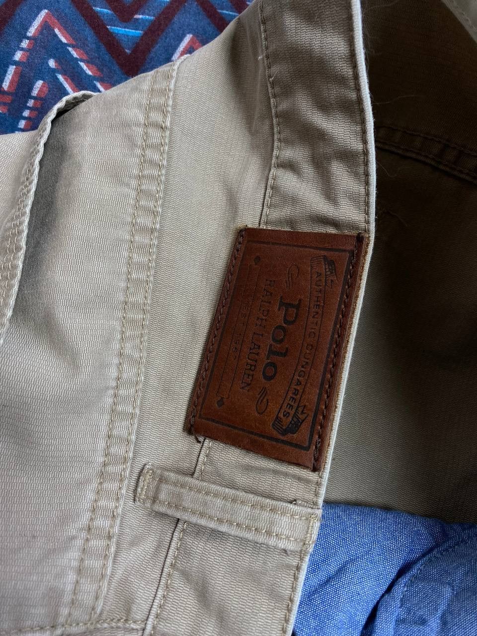 Polo Ralph Lauren jeans pants beige Y2K Polo Ralph Lauren w34 vintage Size US 34 / EU 50 - 3 Thumbnail