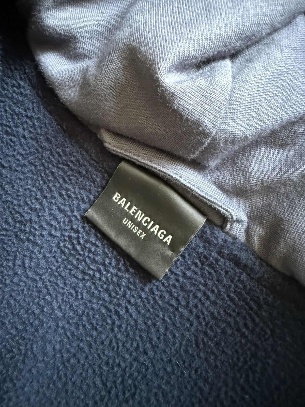 Balenciaga Lined Incognito Zip Up Hoodie Size US XXL / EU 58 / 5 - 5 Thumbnail