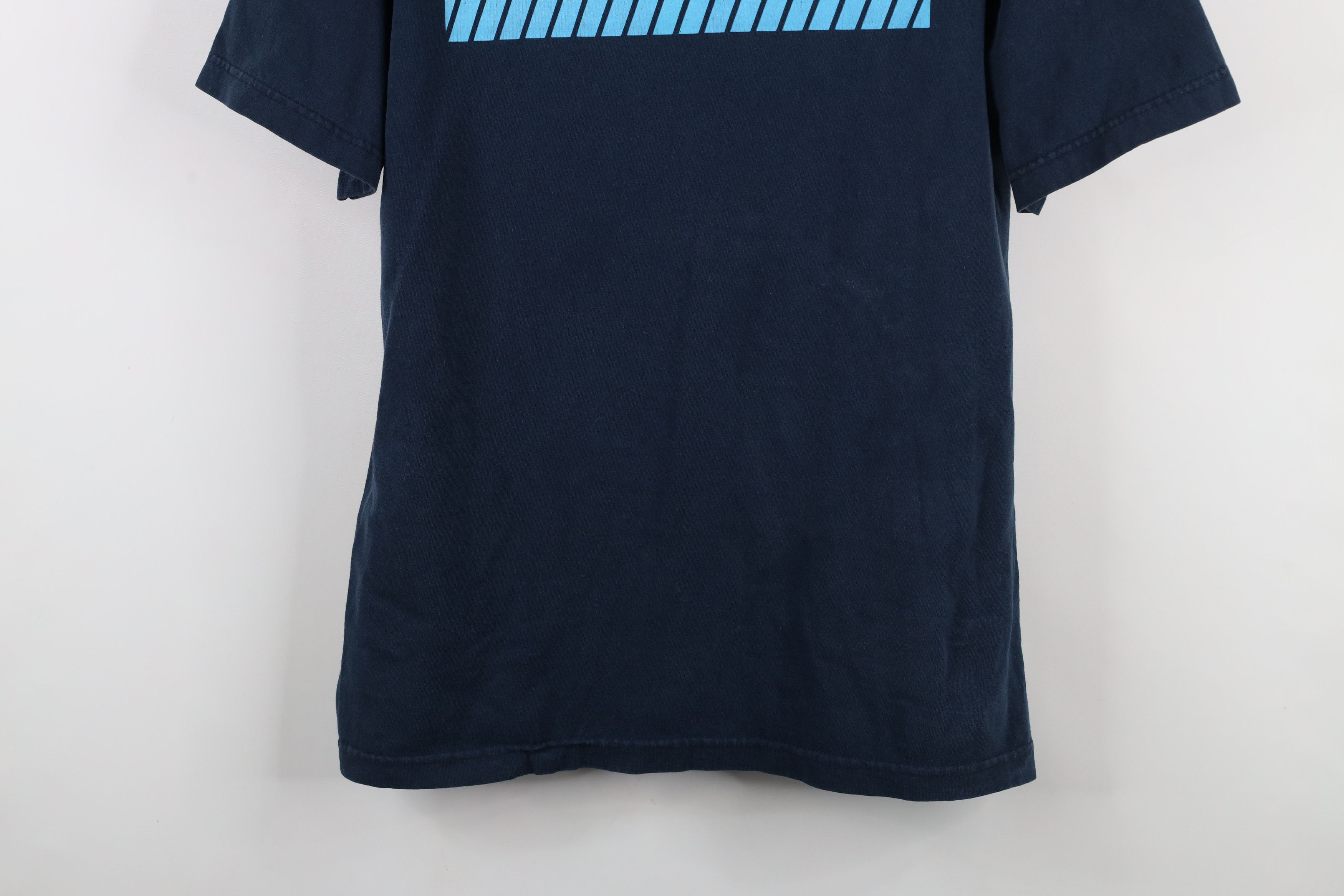 Nike × Vintage Vintage Nike Spell Block Letter Short Sleeve T-Shirt Blue Size US L / EU 52-54 / 3 - 3 Thumbnail