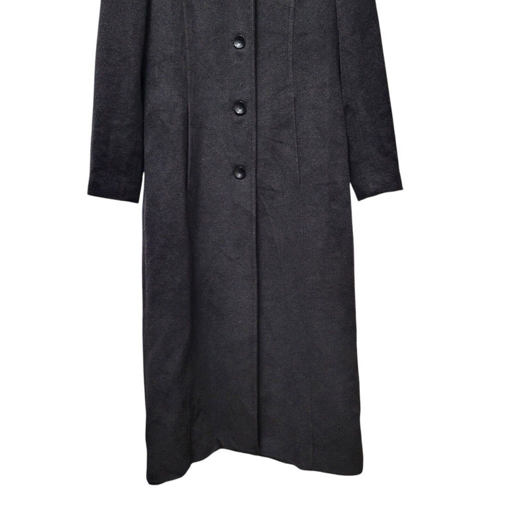 Jones New York Jones New York Women's Single-Breasted Maxi Coat 4. Brown. Size S / US 4 / IT 40 - 4 Thumbnail