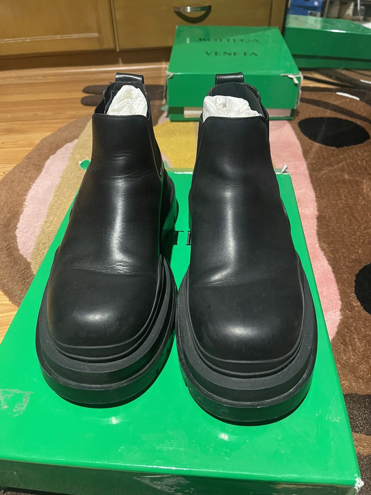 Bottega Veneta Bottega Veneta Tire Boots Size US 10 / EU 43 - 2 Thumbnail