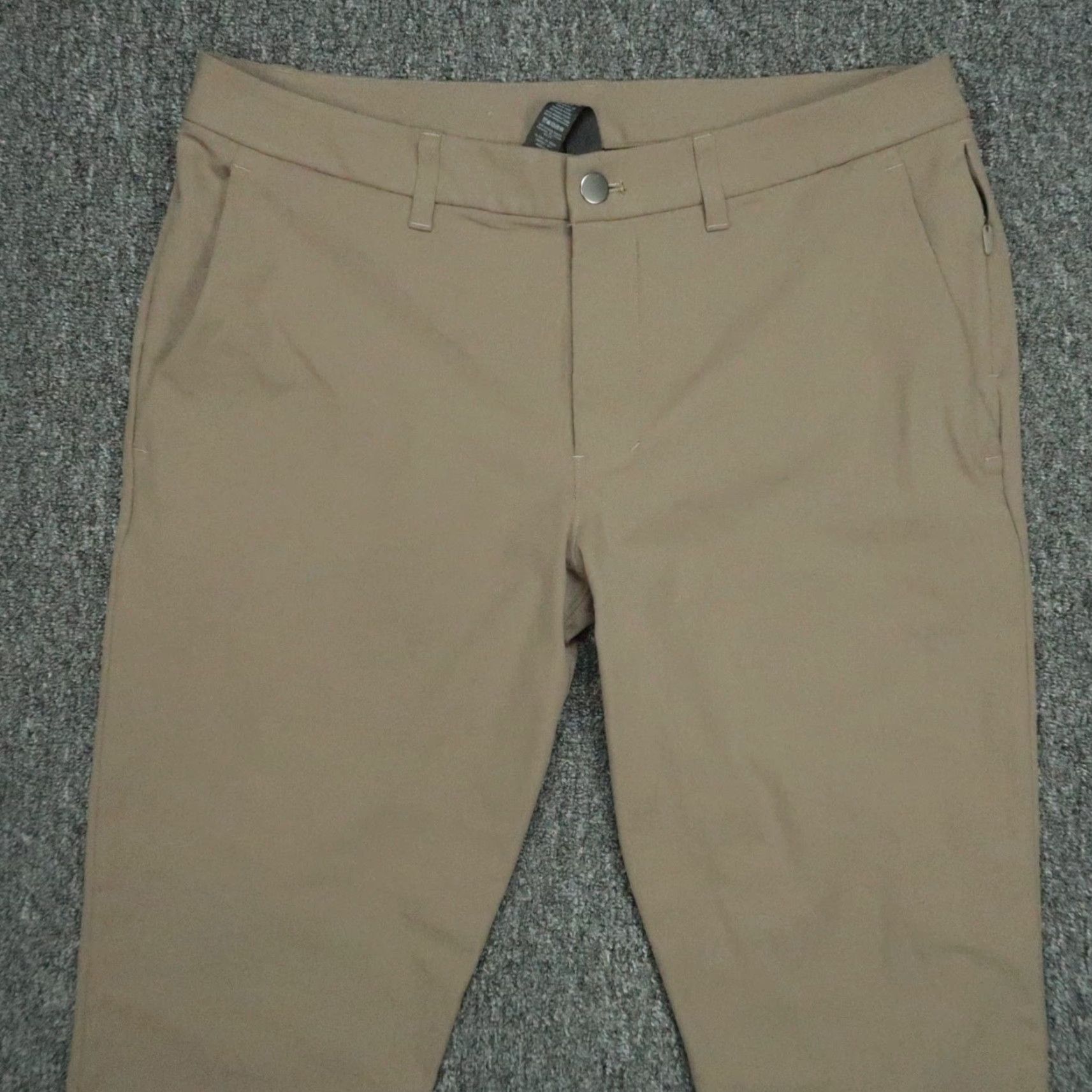 Lululemon Lululemon Pants Men 33x27 Brown ABC Classic 5 Pocket Trouser Straight Warpstreme Chino Vintage No Size US 33 - 2 Thumbnail