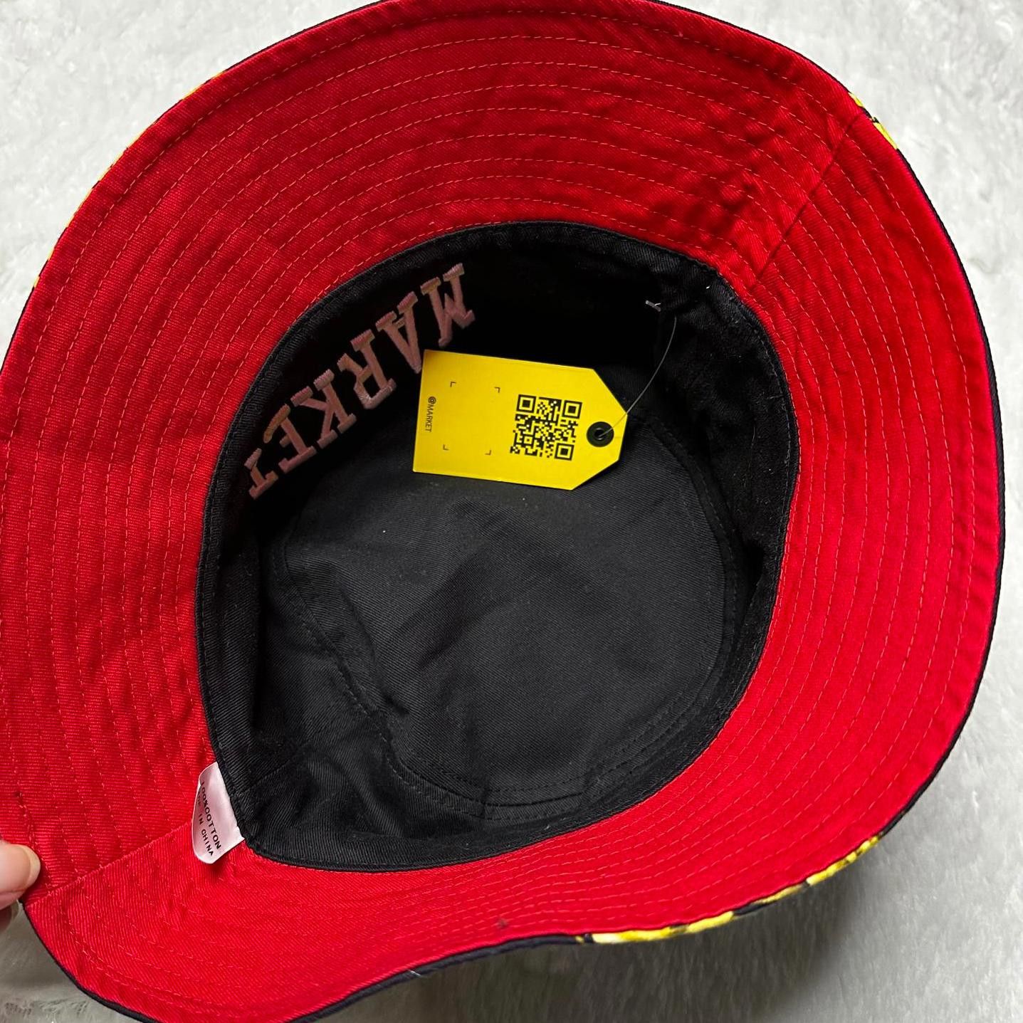 Market NWT Market Championship Rings Reversible Bucket Hat Adult OS Size ONE SIZE - 6 Thumbnail