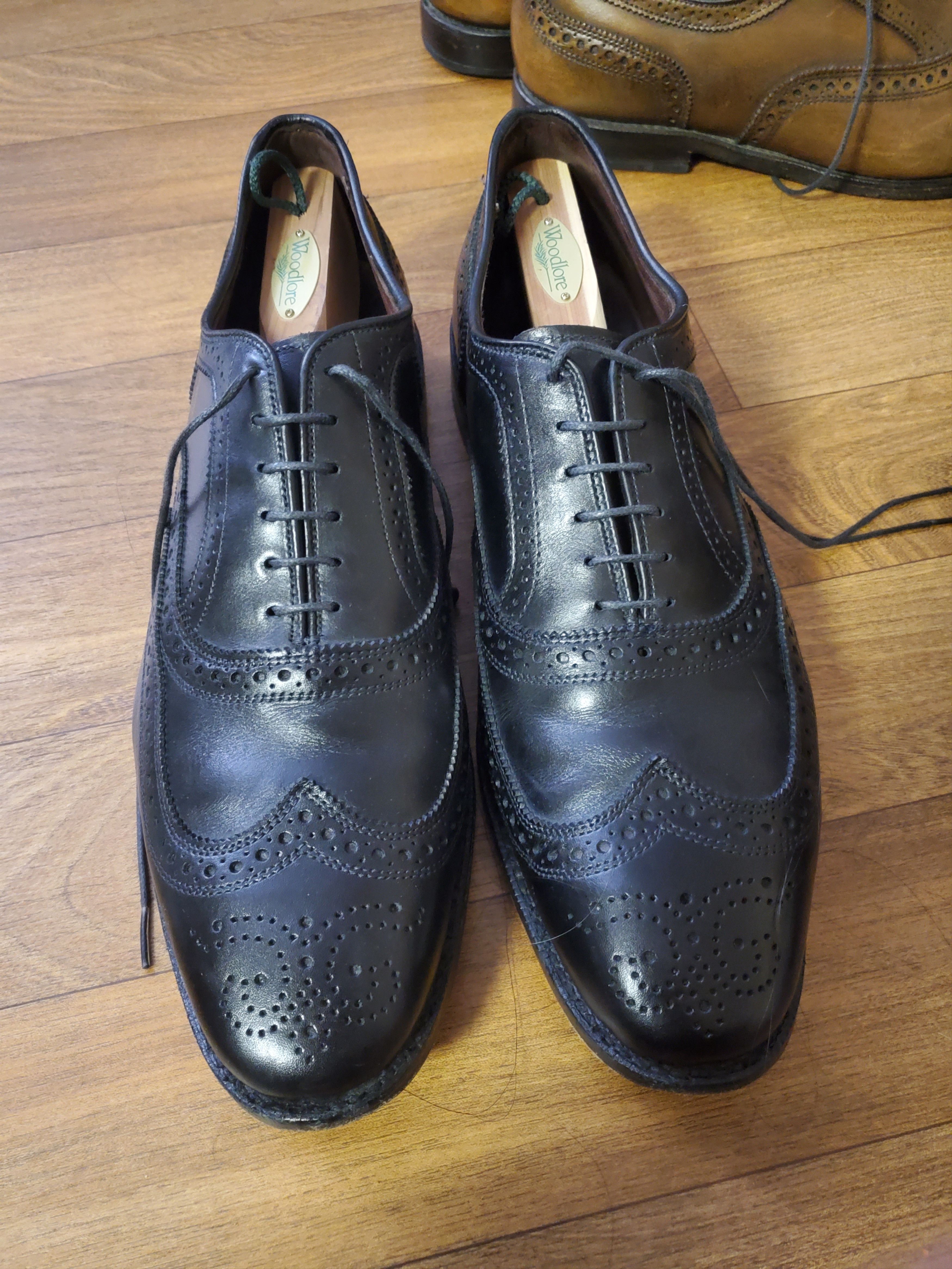 Allen Edmonds Jefferson 2.0 Wingtip Oxford Black Size US 13 / EU 46 - 1 Thumbnail
