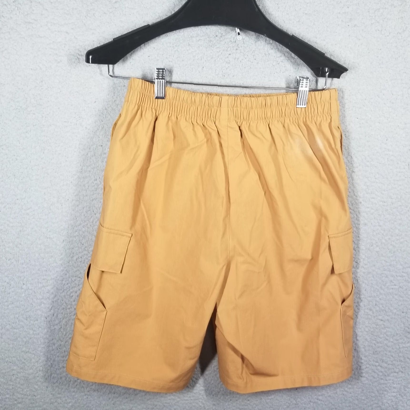 Nike VINTAGE Nike Men Cargo Shorts Activewear Casual Drawstring Pockets Brown Small 8" Inseam Size US 29 - 2 Thumbnail