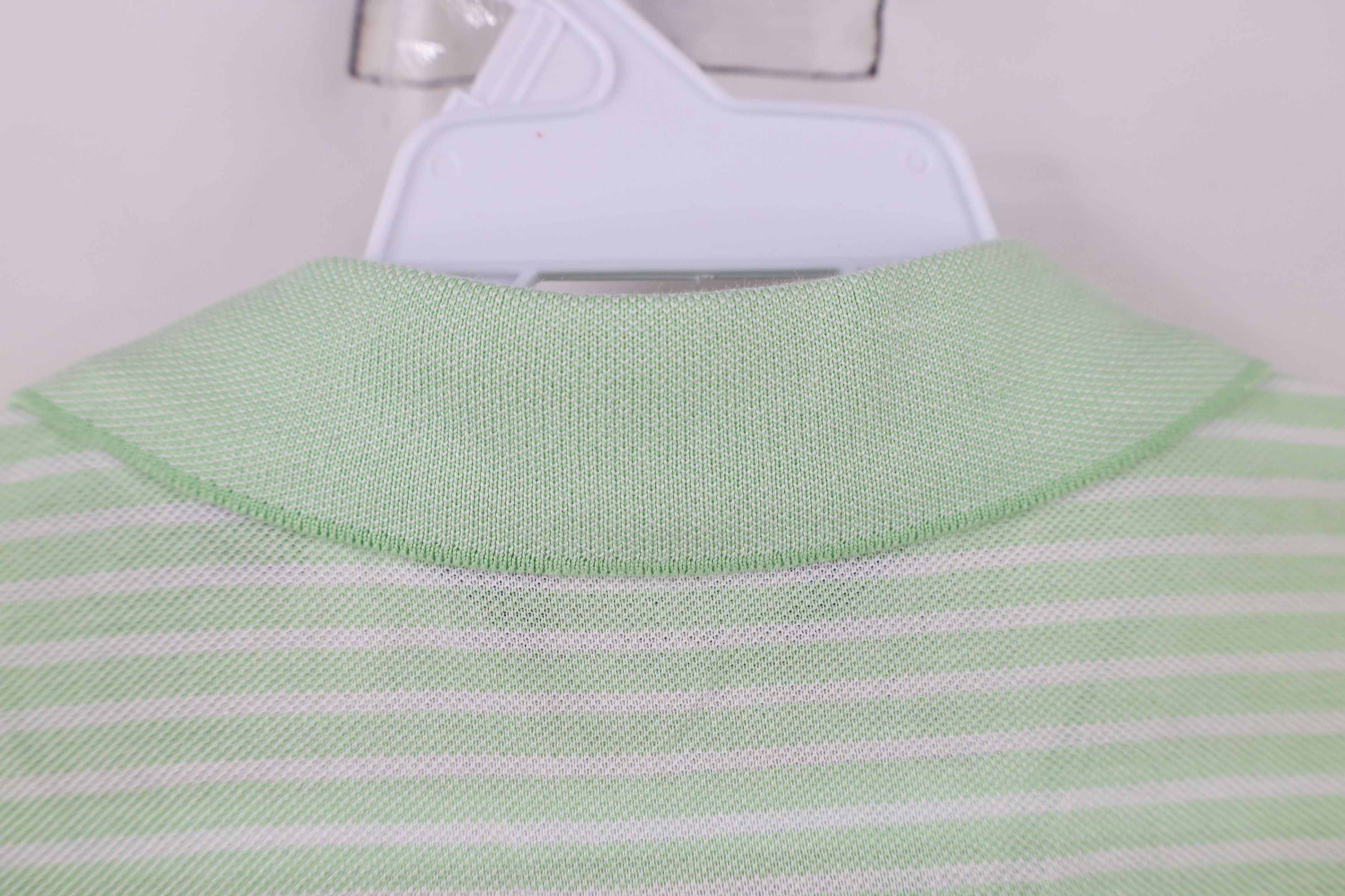 Ralph Lauren × Vintage Polo Golf Ralph Lauren Striped AJGA Bluegrass Junior Polo Size US L / EU 52-54 / 3 - 9 Thumbnail