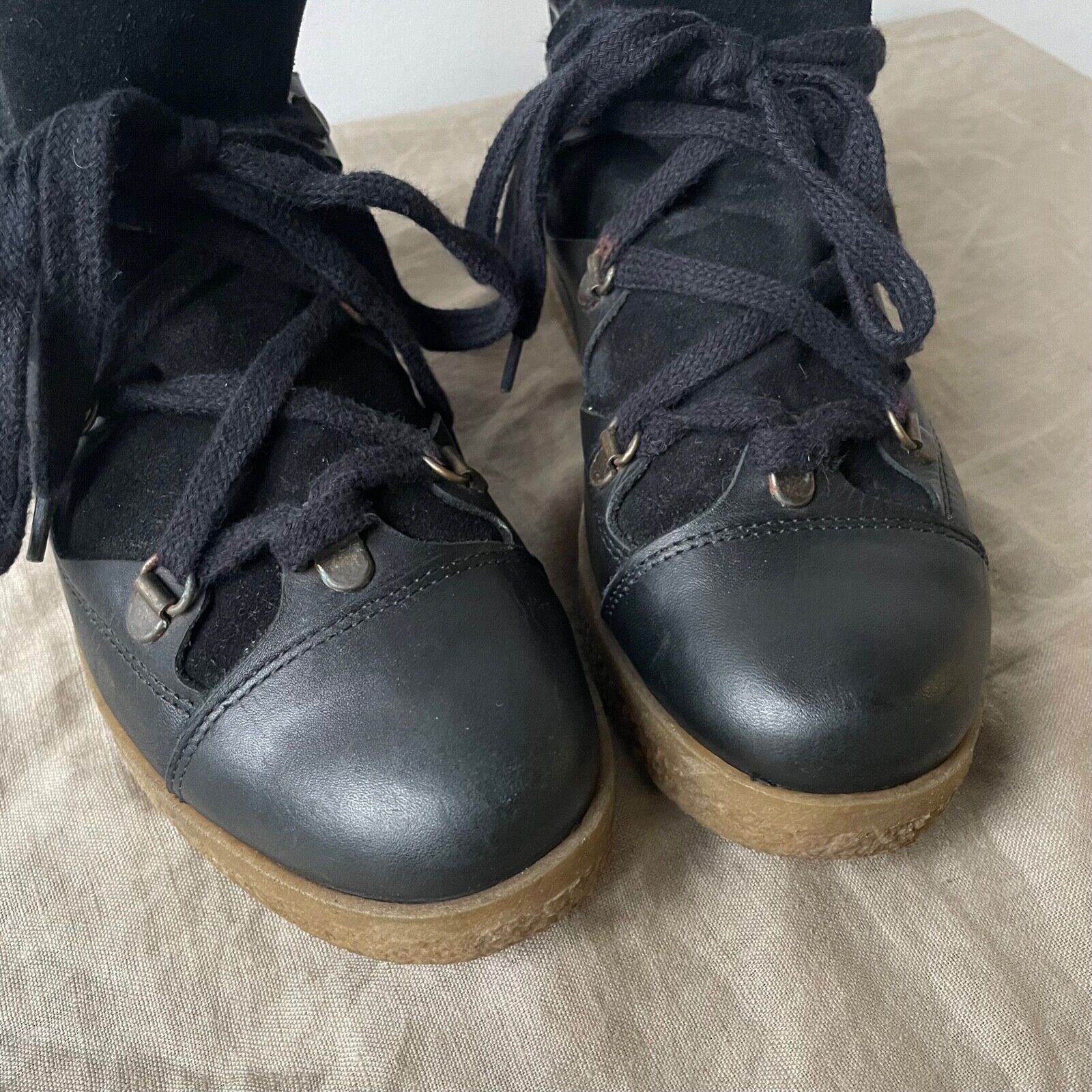 Ganni Ganni Leather Snow Boots 8502AC Size US 6 / IT 36 - 5 Thumbnail