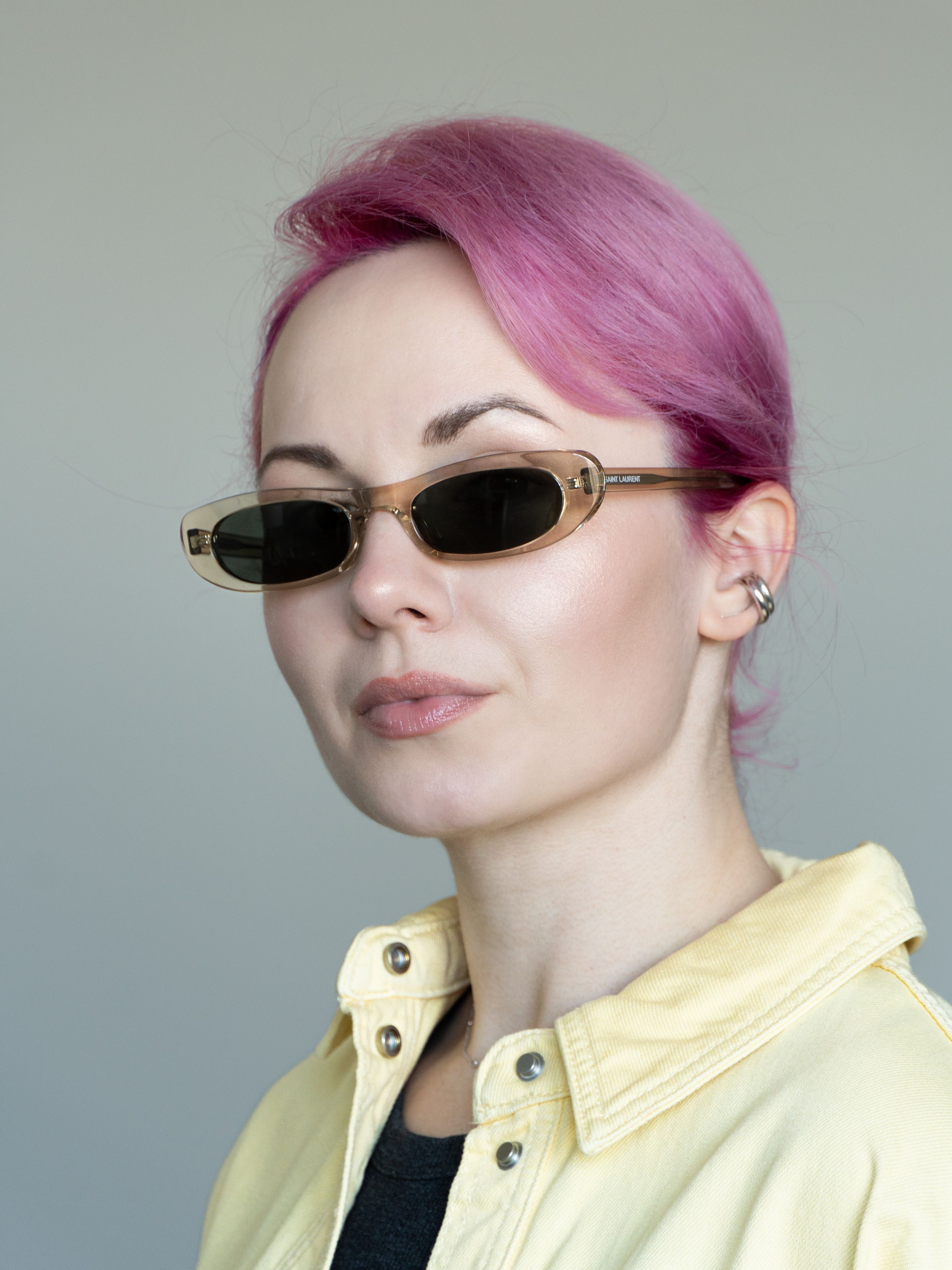 Yves Saint Laurent Saint Laurent Women Sunglasses SL557 SHADE 004 NEW AUTHENTIC Size ONE SIZE - 10 Thumbnail