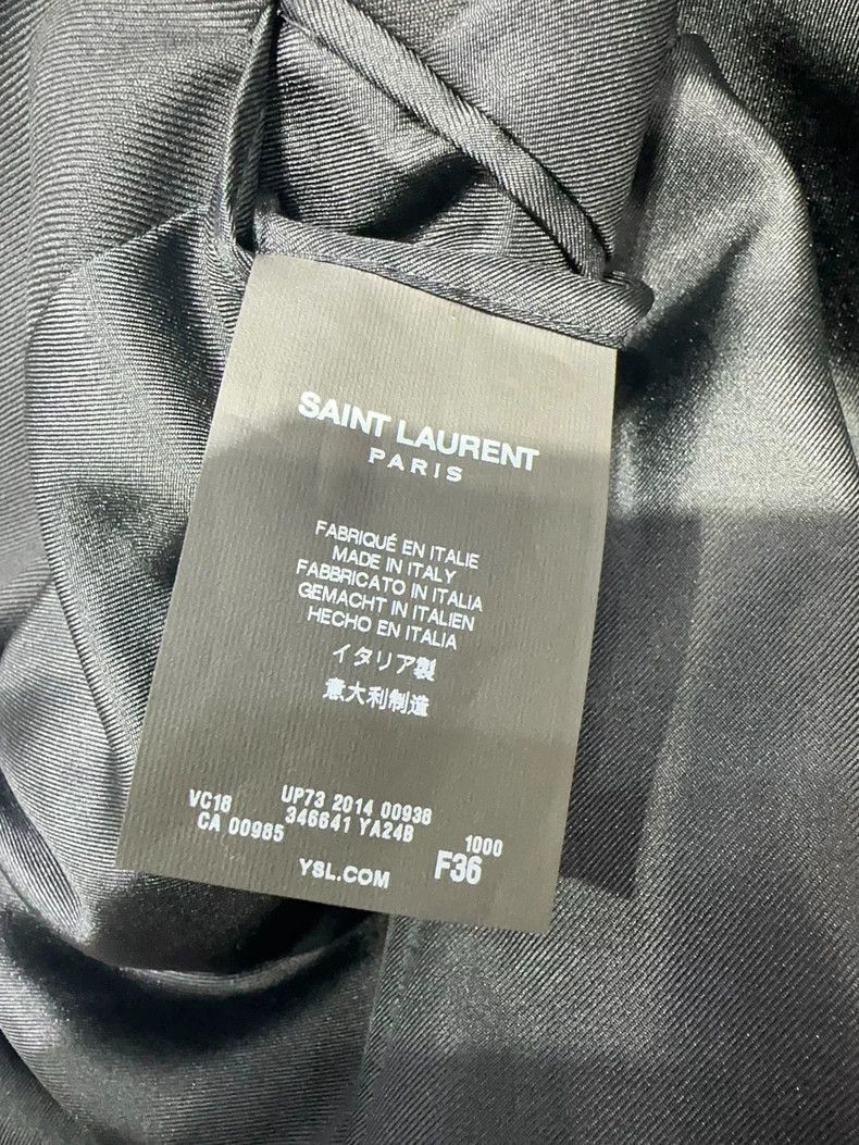 Saint Laurent Paris Saint Laurent Women's Suit Jacket for Sale-2505 Size XS / US 0-2 / IT 36-38 - 4 Thumbnail