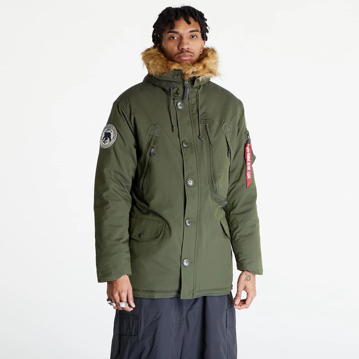 Alpha Industries Alpha Industries Parka Extreme Cold Weather Type N-3B Khaki Size US XL / EU 56 / 4 - 6 Thumbnail