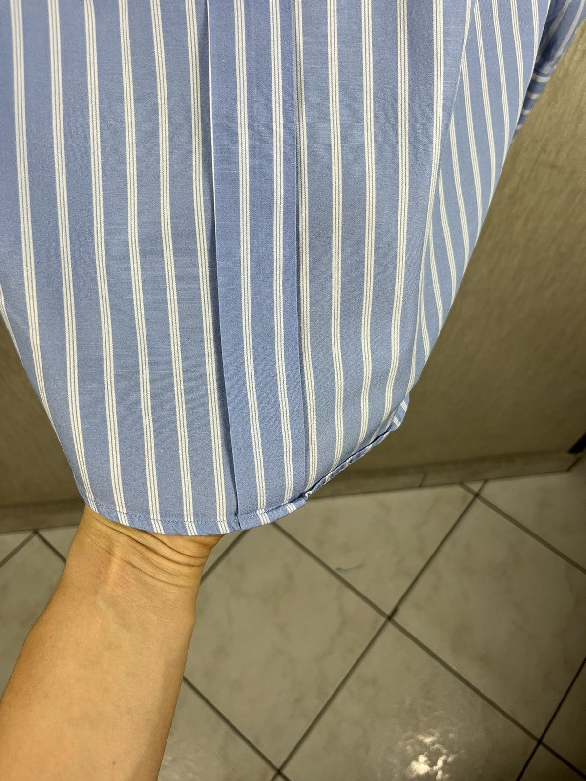 Dolce & Gabbana Dolce & Gabbana striped classic casual shirt with big collar Size US S / EU 44-46 / 1 - 19 Thumbnail