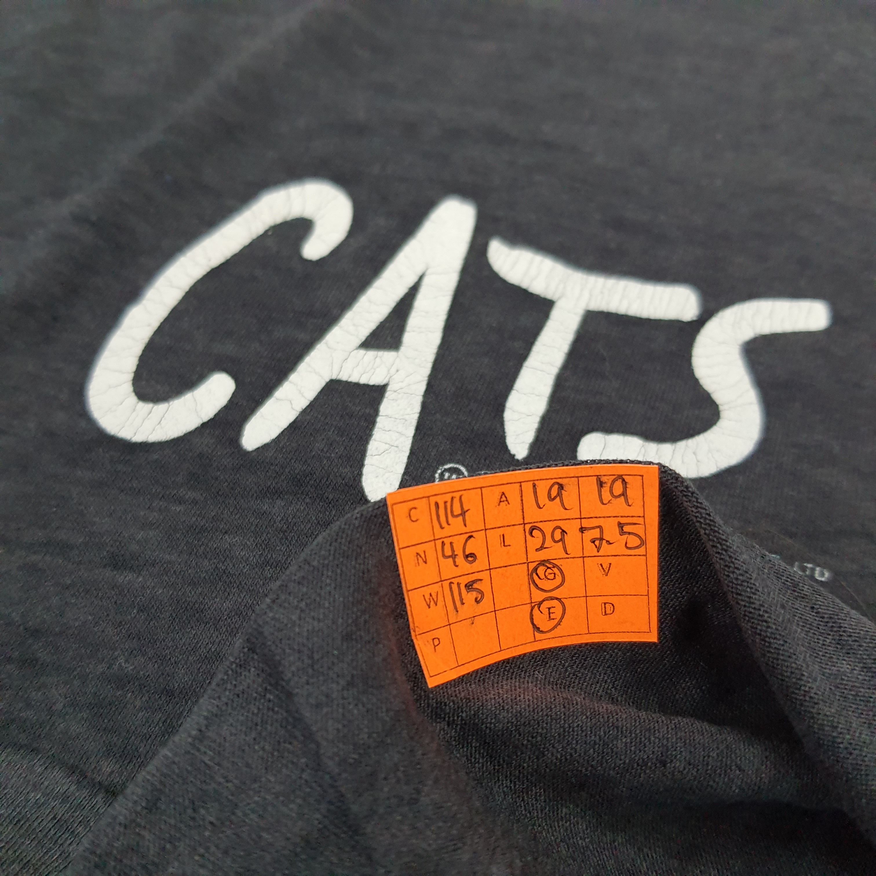 Vintage Vintage CATS America Movie T-shirt Size US M / EU 48-50 / 2 - 8 Thumbnail
