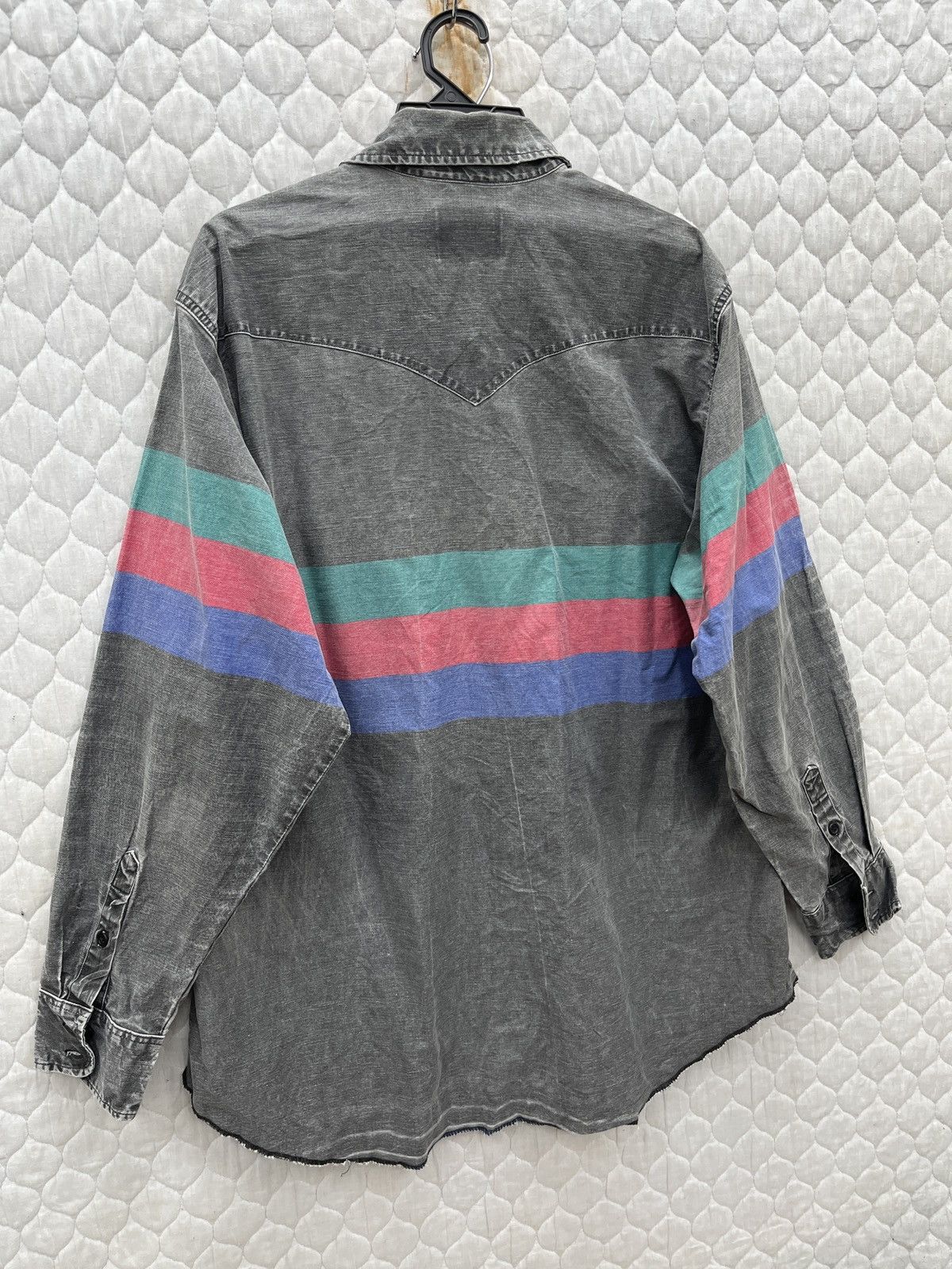 Wrangler 🔥🔥🔥ARCHIVE VINTAGE WRANGLER BRUSH POPPER SHIRTS Size US L / EU 52-54 / 3 - 5 Thumbnail