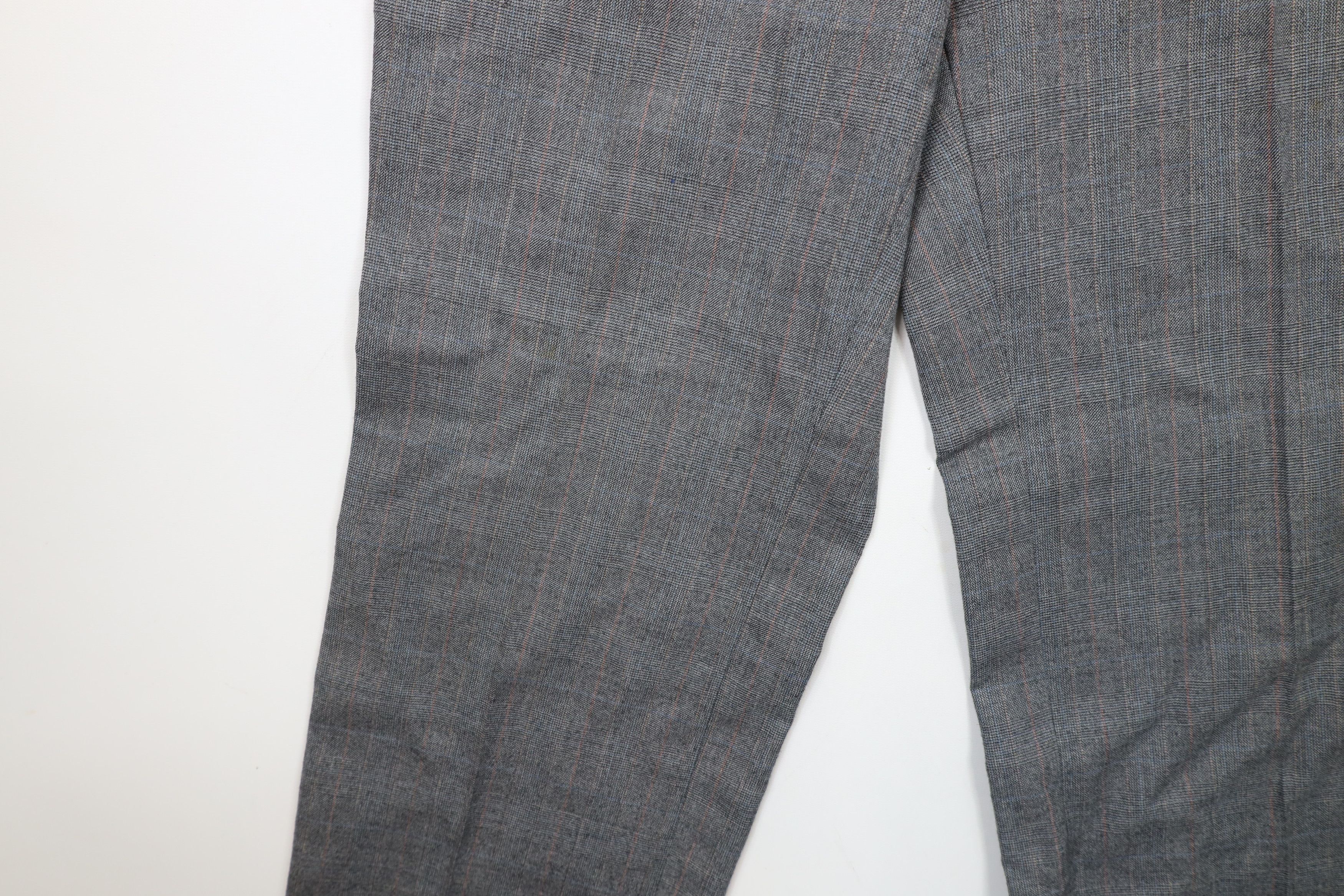 Vintage Vintage 70s Streetwear Wool Blend Wide Leg Chino Pants USA Size US 32 / EU 48 - 7 Thumbnail