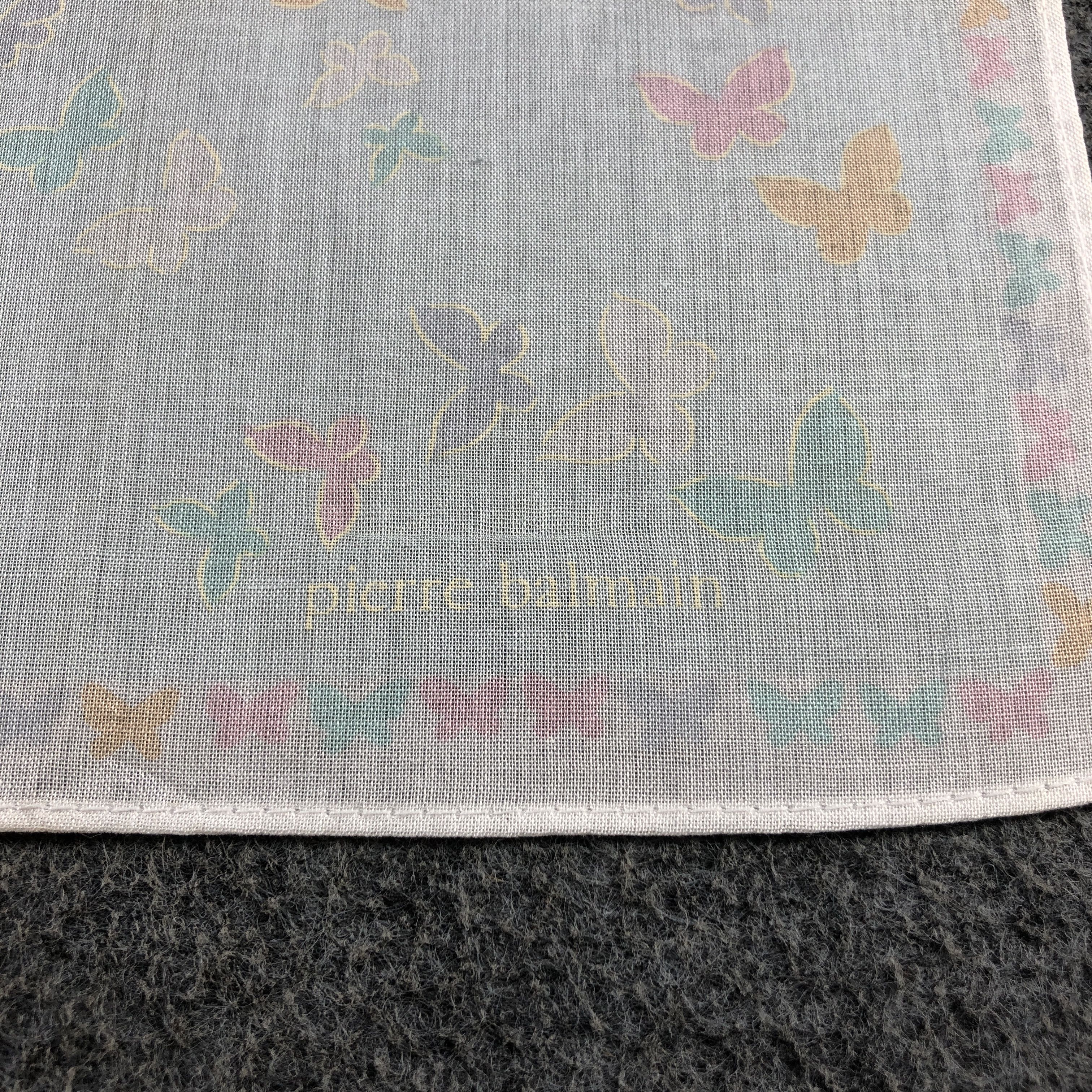 Pierre Balmain × Vintage Pierre Balmain Handkerchief Neckerchief Bandana H2419 Size ONE SIZE - 4 Thumbnail