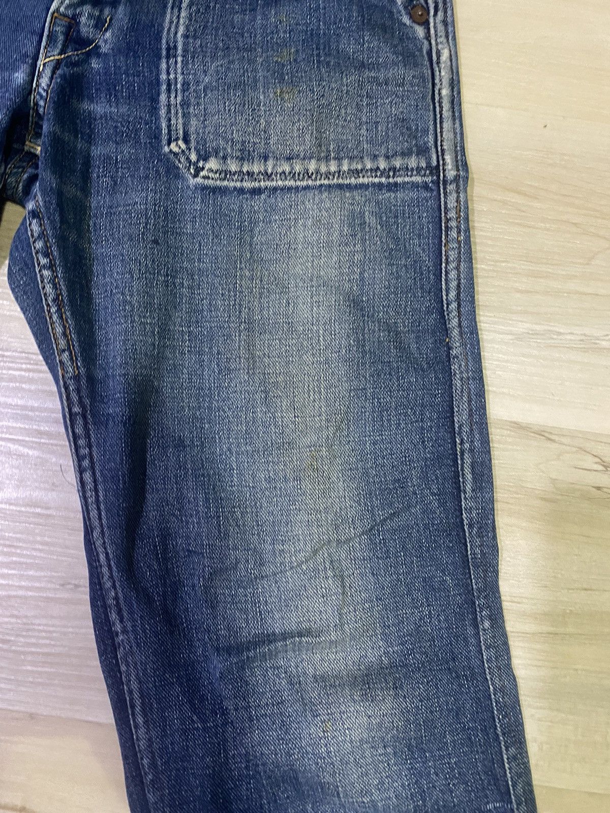 45rpm × If Six Was Nine Vintage 45rpm distressed denim Size US 29 - 5 Thumbnail