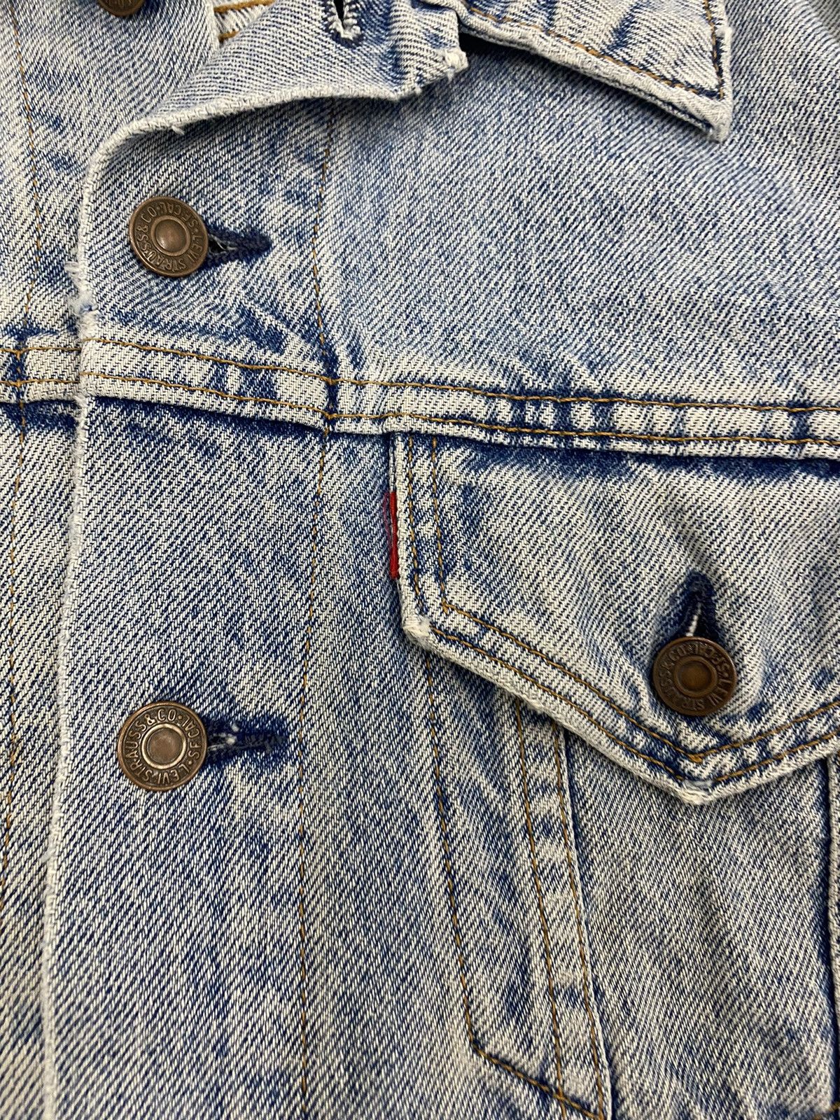 Levi's 1990s LEVIS TYPE 3 TRUCKER JACKET DENIM Size US M / EU 48-50 / 2 - 8 Thumbnail