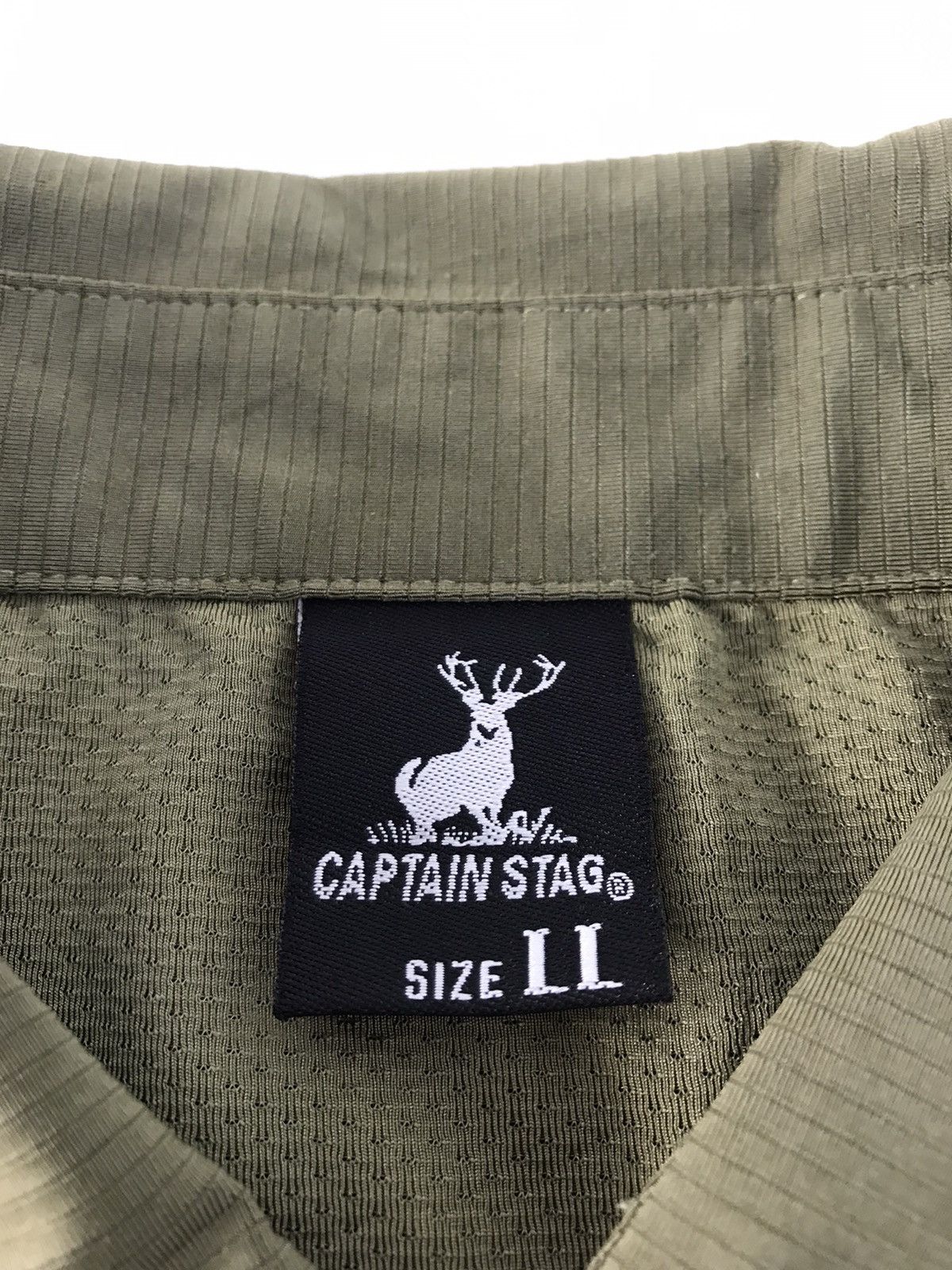 Japanese Brand Captain Stag Outdoor Gear Single Pocket Polo Tee Size US L / EU 52-54 / 3 - 6 Thumbnail