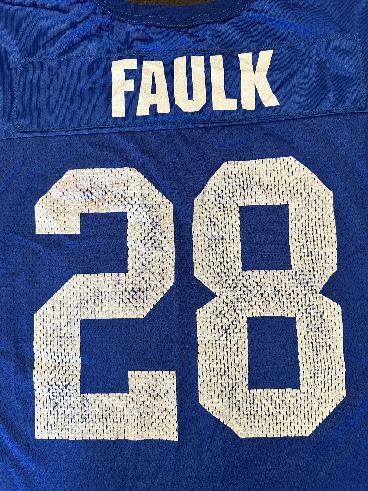 Wilson VTG 90s Marshall Faulk Indy Colts Wilson Men’s Jersey-Med Size US M / EU 48-50 / 2 - 10 Thumbnail