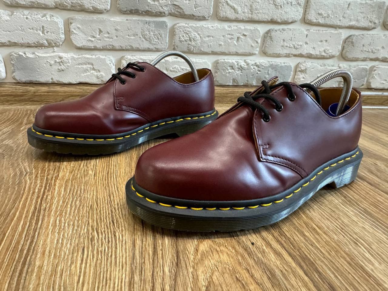 Dr. Martens Dr. Martens 10085 Burgundy Boots Shoes Size US 8.5 / IT 38.5 - 3 Thumbnail