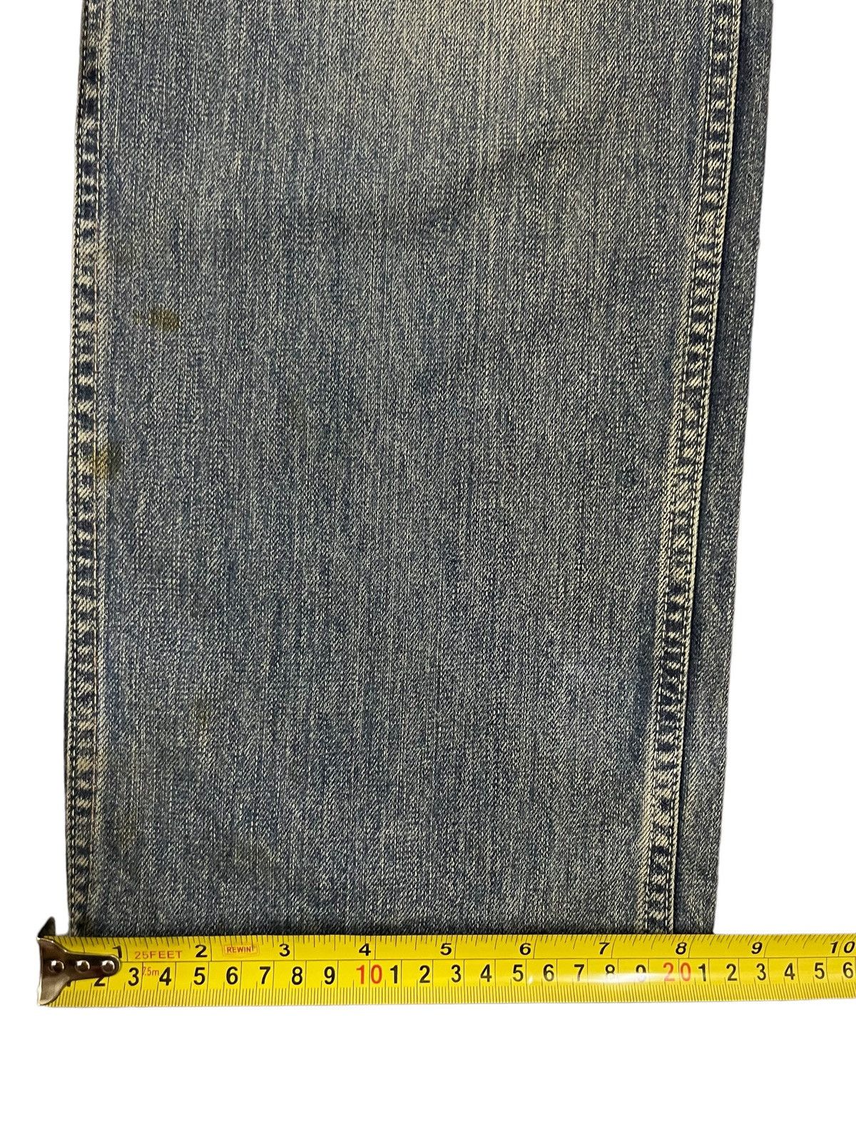 Japanese Brand × Le Grande Bleu (L.G.B.) Vintage Lee Mud Washed Multi Pocket Cargo Baggy Jeans Size US 32 / EU 48 - 22 Thumbnail
