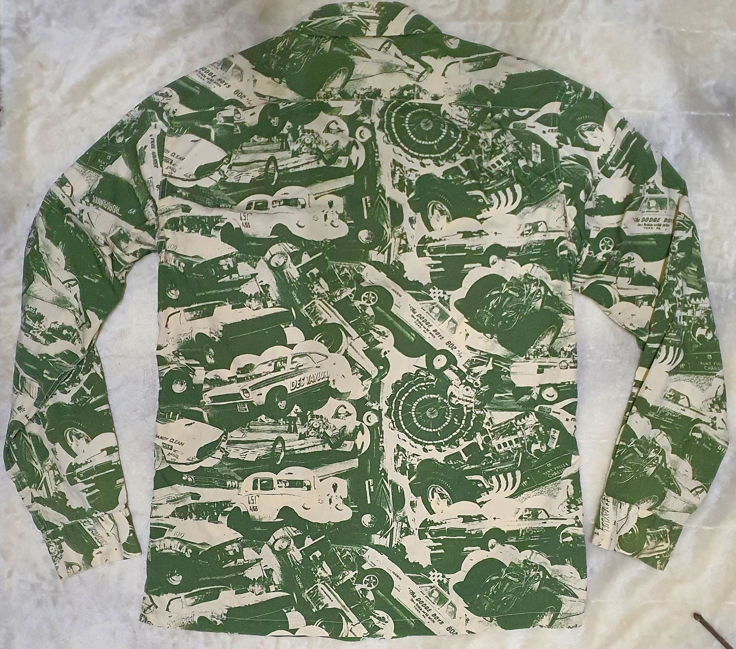 Hysteric Glamour Hysteric Glamour - Vintage race cars all over prints shirt Size US M / EU 48-50 / 2 - 9 Thumbnail