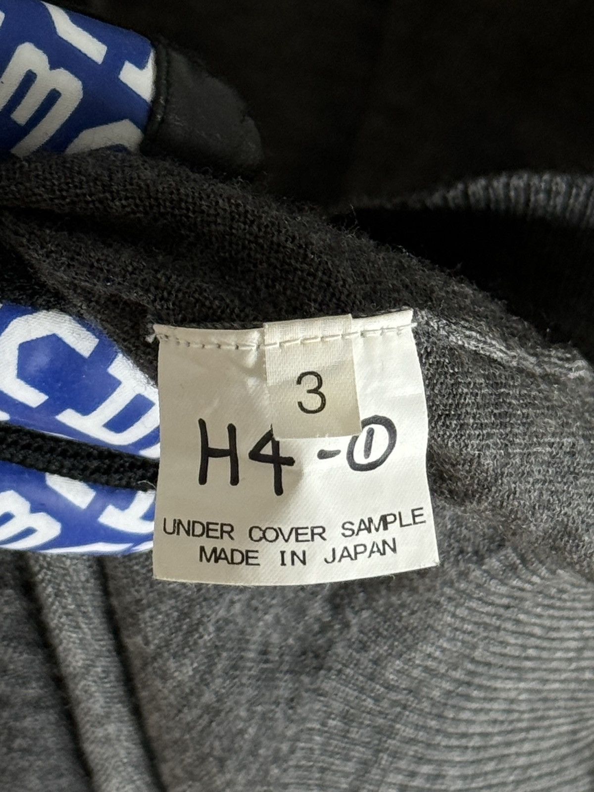 Undercover Sample AW11 "Mirror" Merino Wool Two Tone Cardigan Size US M / EU 48-50 / 2 - 6 Thumbnail