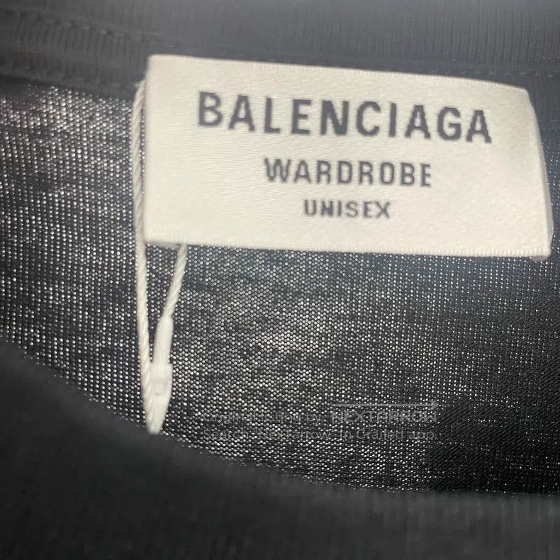 Balenciaga Balenciaga Black Chest Printed Devil Face Logo Back Embroi Size US XS / EU 42 / 0 - 3 Thumbnail